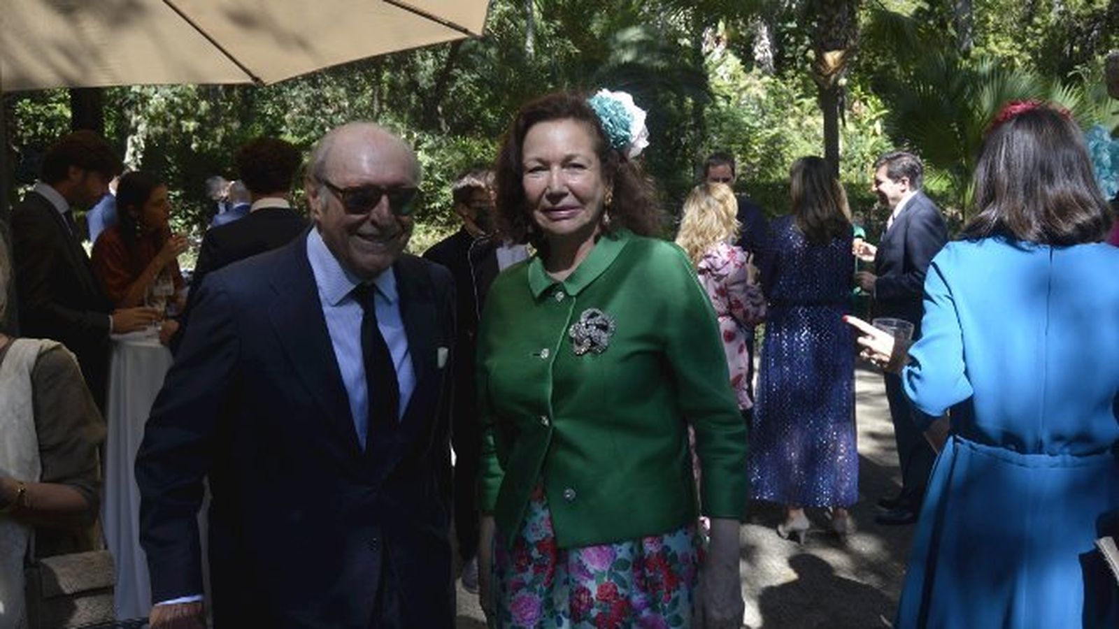 Tomás Terry y Maite Abascal, durante la celebración.