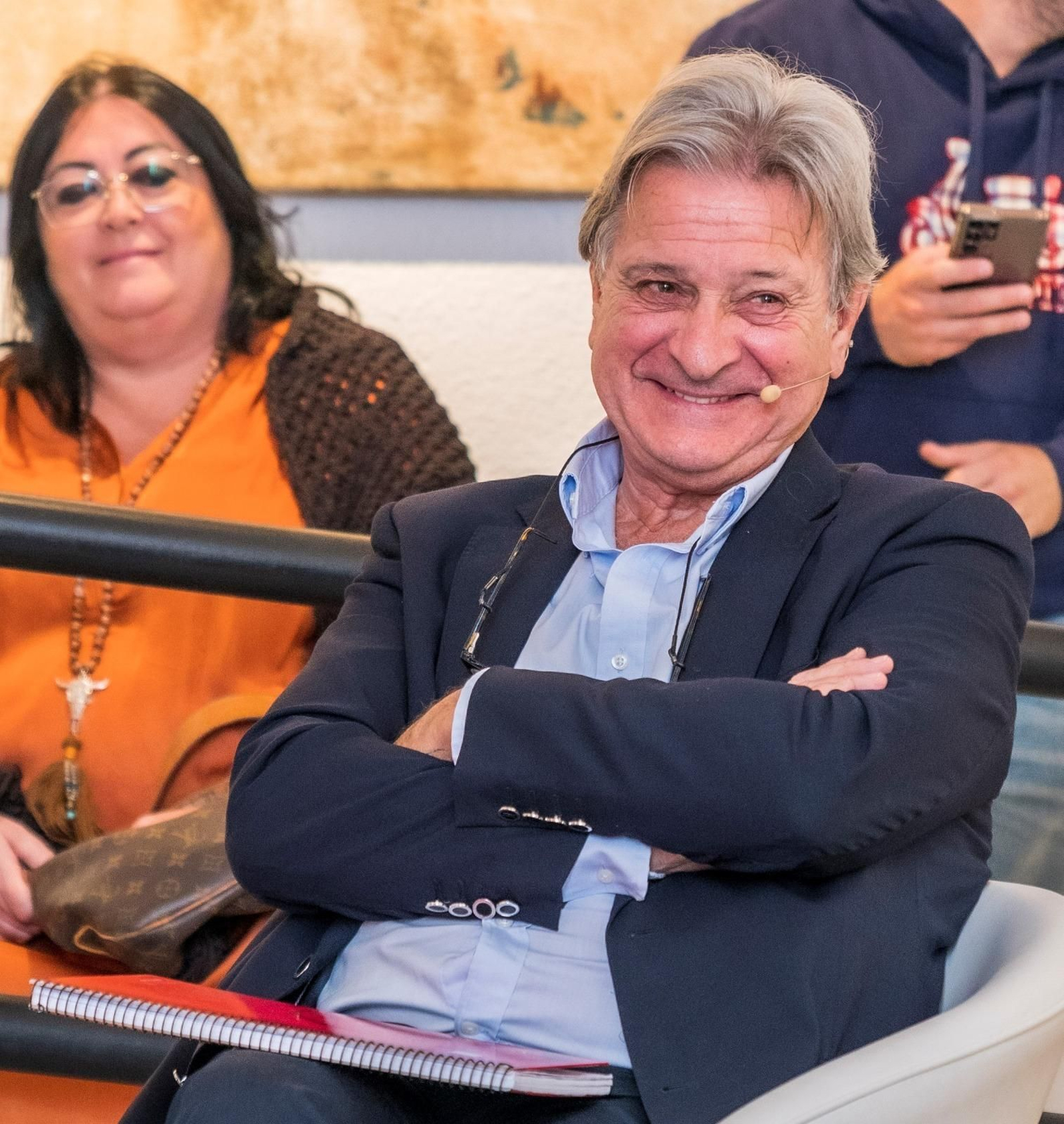 El arquitecto del centro sociocultural El Mirador del Carmen de Estepona, Salvador Moreno Peralta.