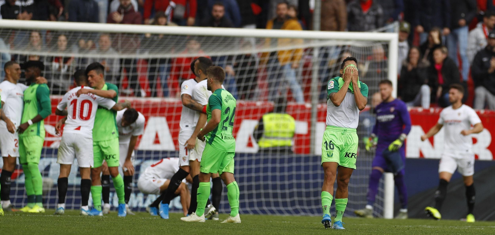 Las imágenes del Sevilla fc-Leganés
