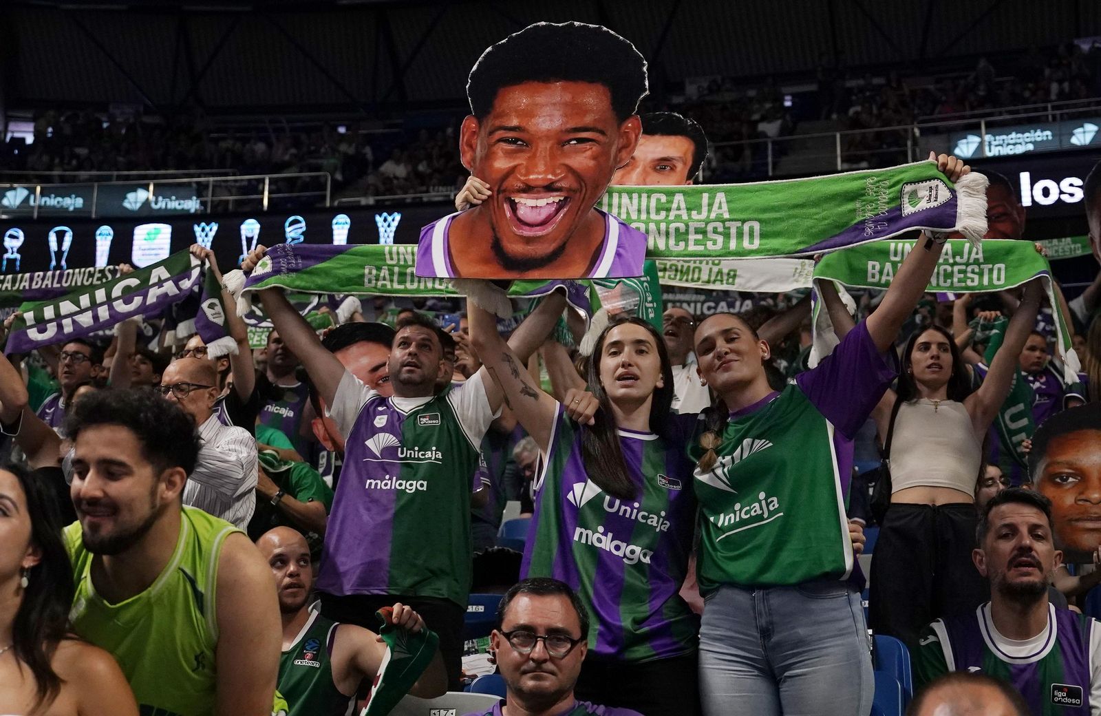 El Unicaja-Joventut, en fotos