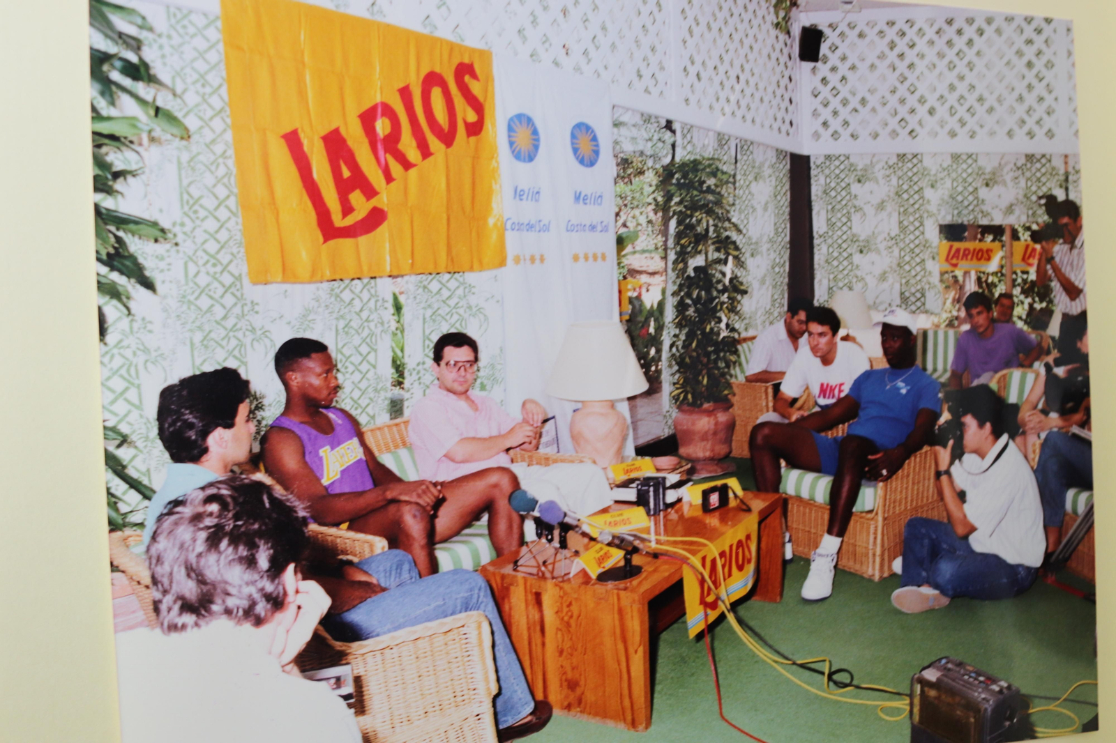 Los recuerdos deportivos del Meliá Costa del Sol