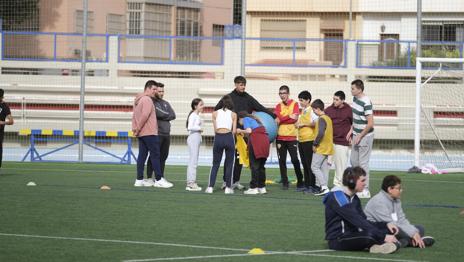 Imágenes de las paralimpiadas en Estadio Emilio Campra