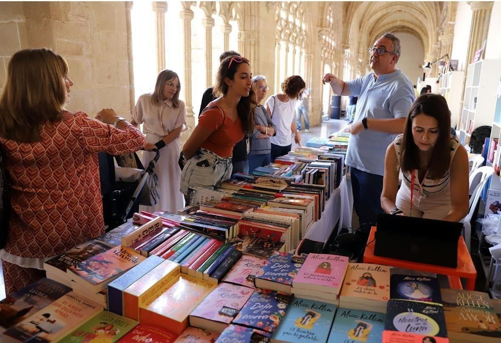 Una imagen de la Feria del Libro del pasado año.