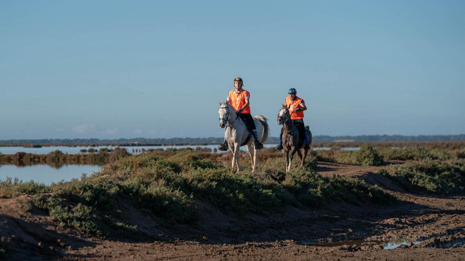 Una imagen de uno de los raids celebrados con motivo de la Semana Hípica.
