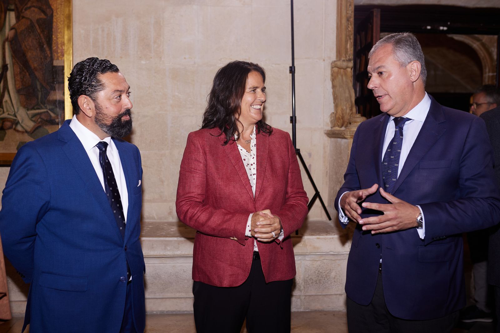 Las fotos de la Copa Billie Jean King con el alcalde jugando al tenis