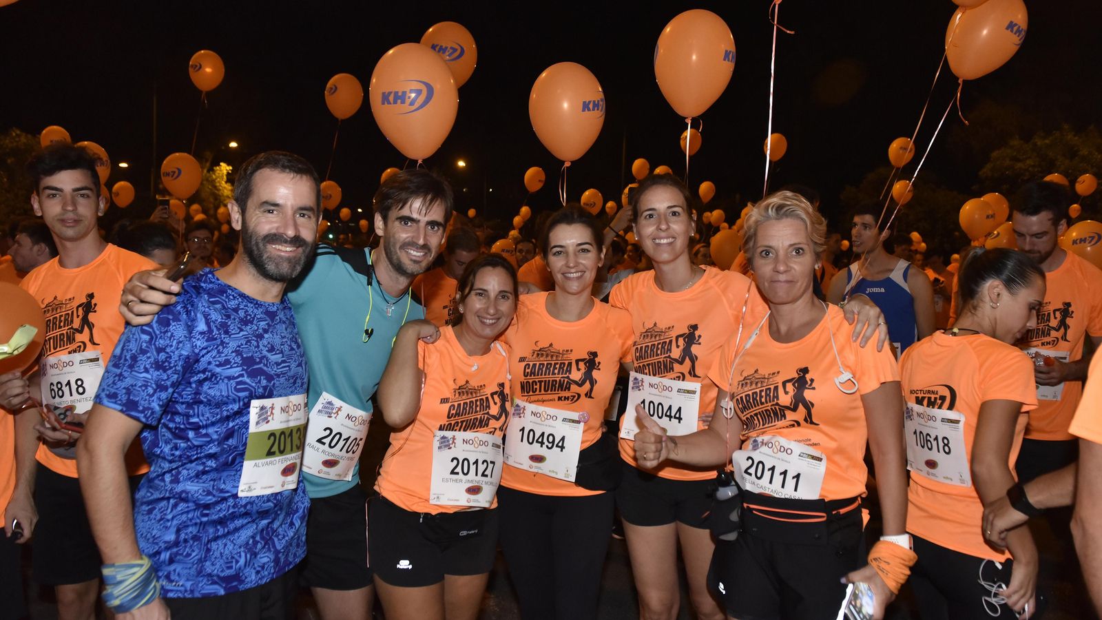 Las imágenes de la Carrera Nocturna 4