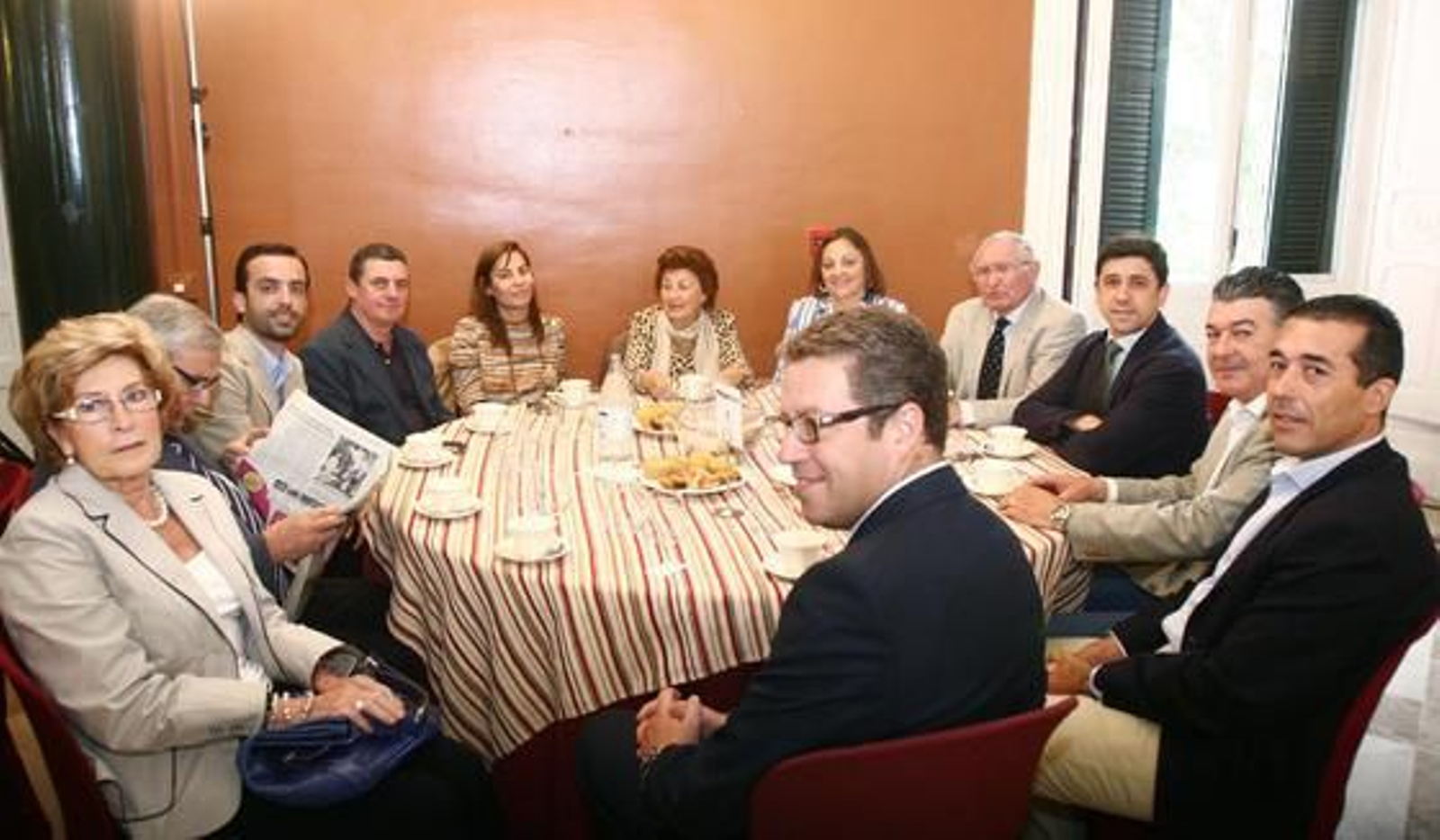 María Teresa Paus, José Luis Rebollo, Javier Pons, Juan Manuel Fernández, Teresa Sanz, María Dolores Lazo, Juan Quintero, Alberto Ferndández, Ildefonso Calderay, José Miguel Barranca y Francisco Riquel.

Foto: Josue Correa/Alberto Dominguez