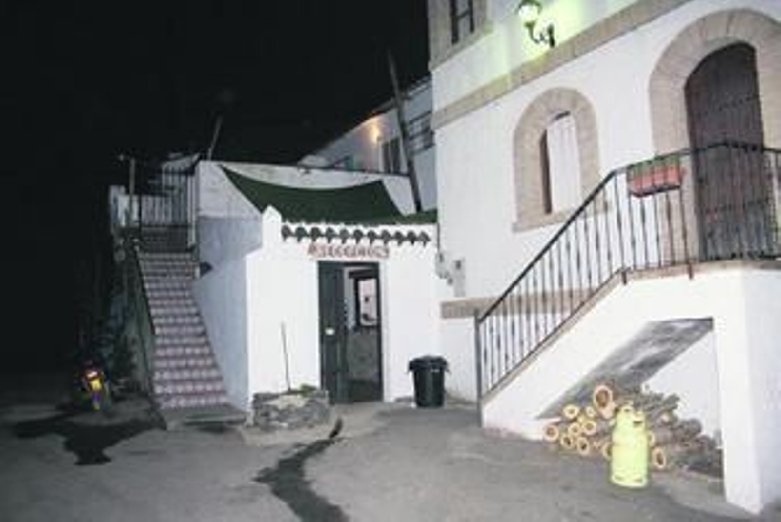 Recepción del campamento donde se alojaron los scouts gaditanos.