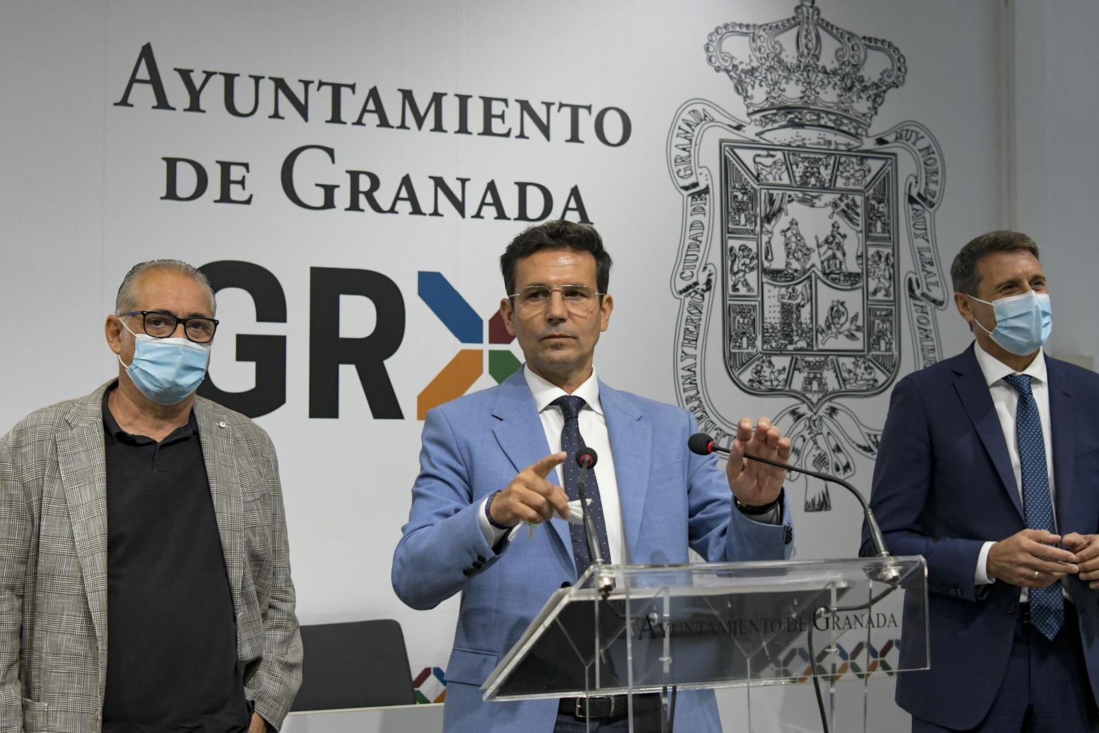 El alcalde de Granada, Paco Cuenca, presenta los proyectos