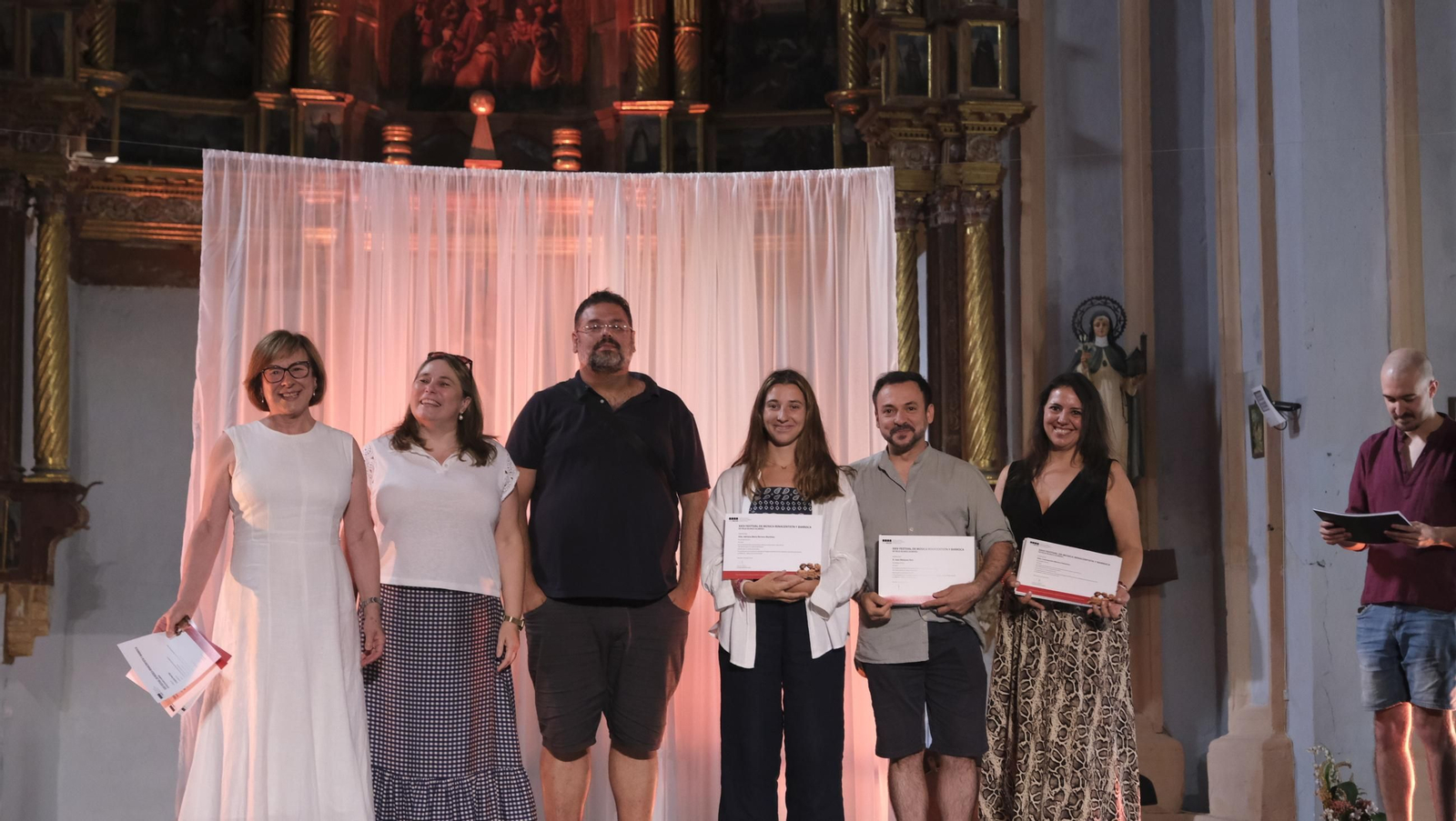 Entrega de diplomas a los alumnos de la Academia Musical del Festival de Vélez Blanco