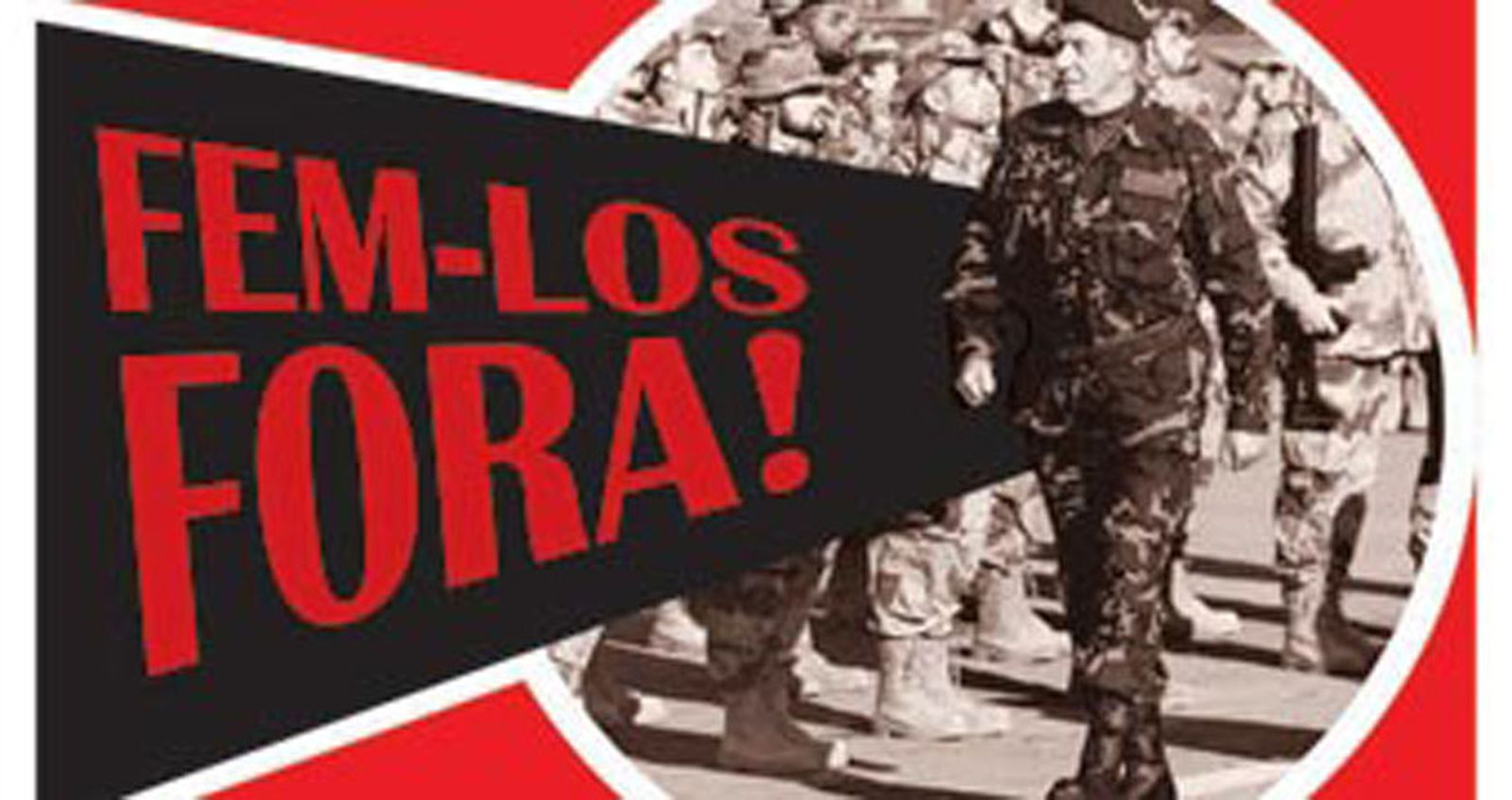 Las Juventudes de ERC invitan en un cartel a echar al Rey y al ejército