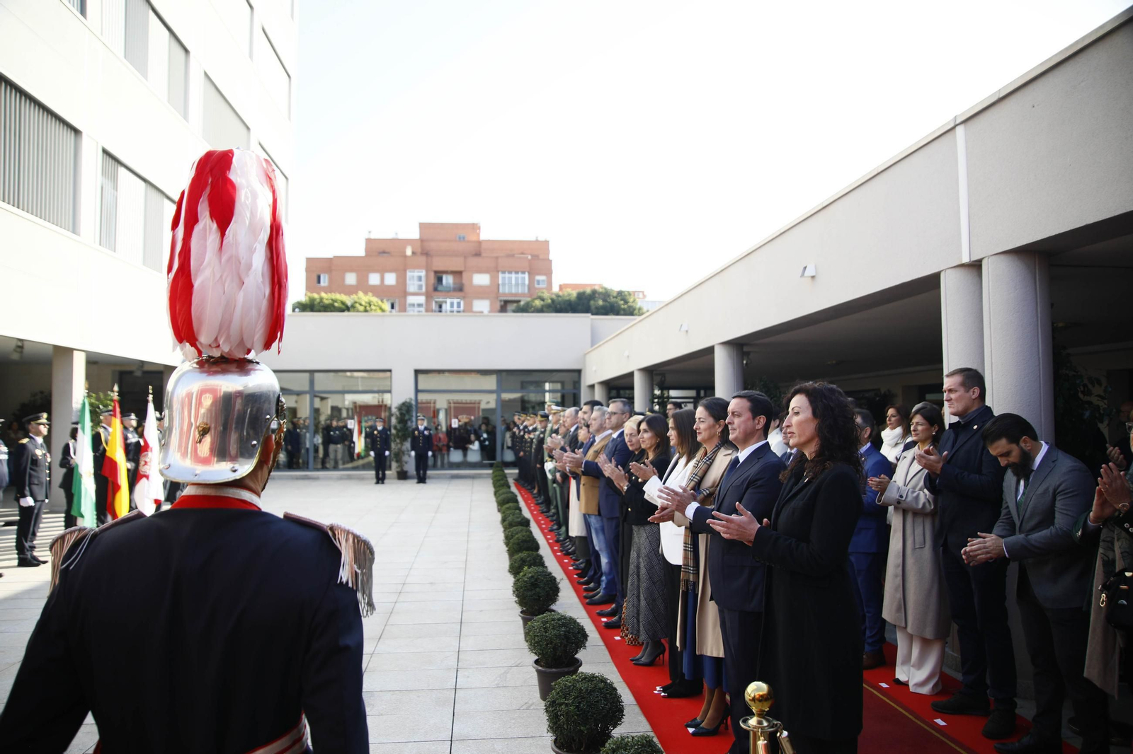 Las imágenes del acto institucional de la Policía Local de Almería con motivo de la festividad de su patrón, San Esteban