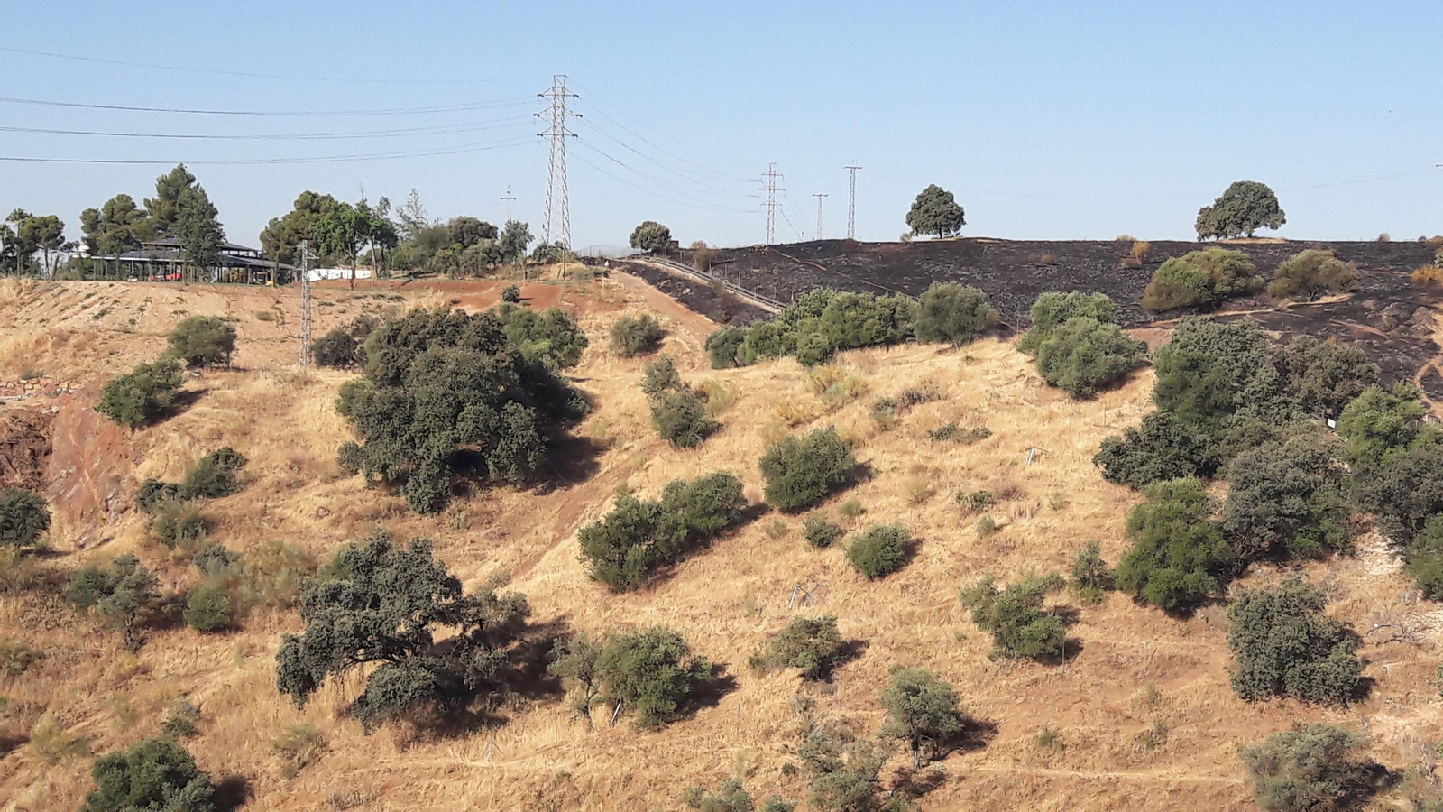Parte de la zona quedada (derecha) junto al Club Mirabueno