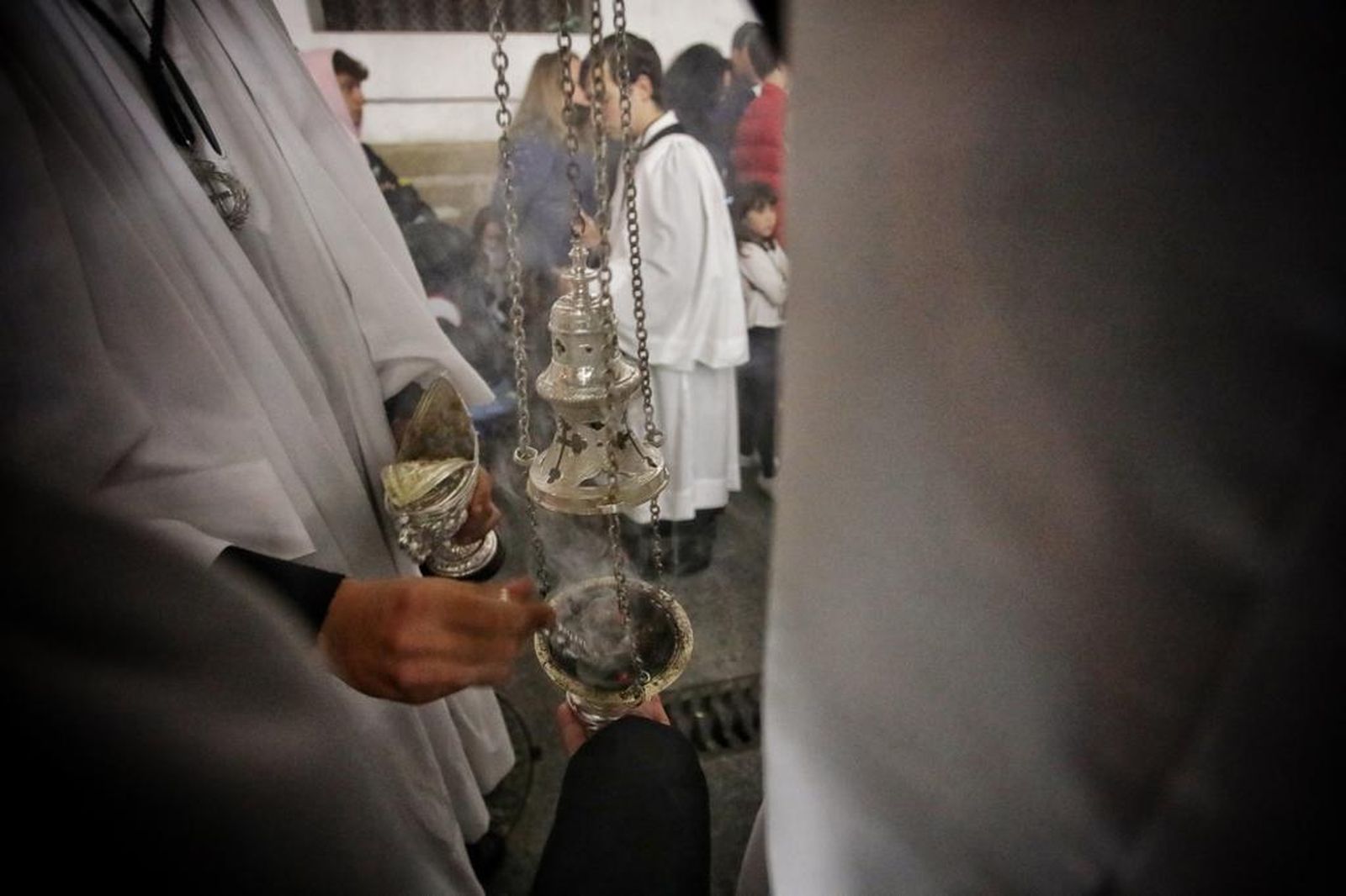 Las imágenes de la cofradía de Buena Muerte en la Semana Santa de Cádiz 2022