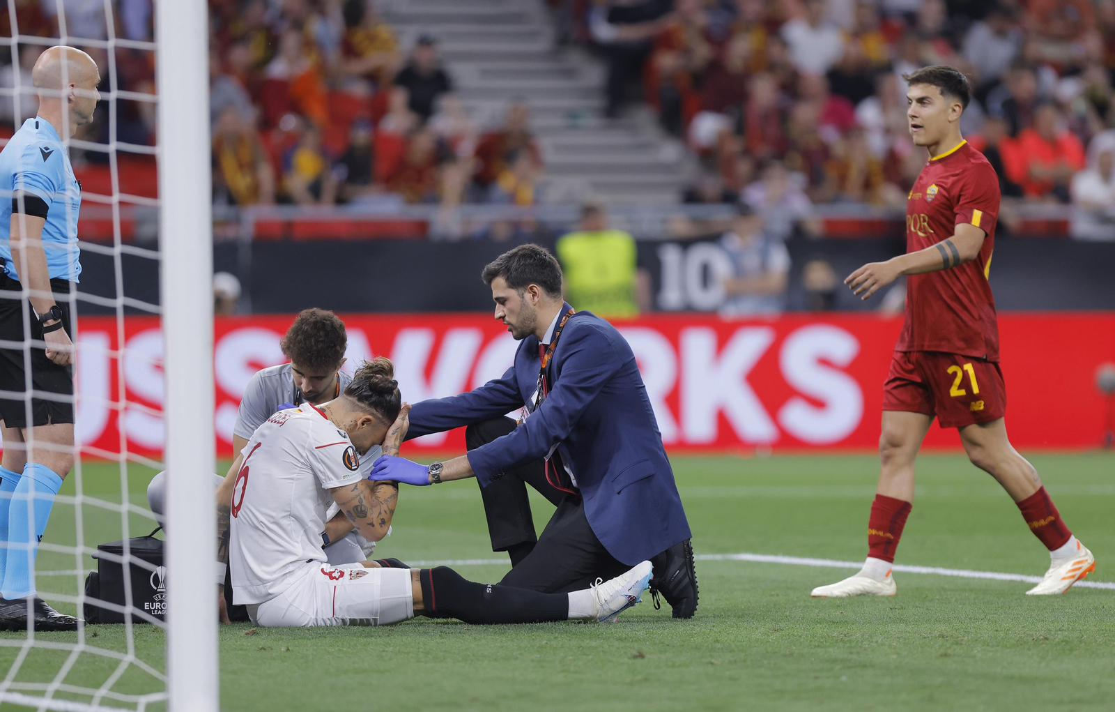 Las imágenes del Sevilla-Roma