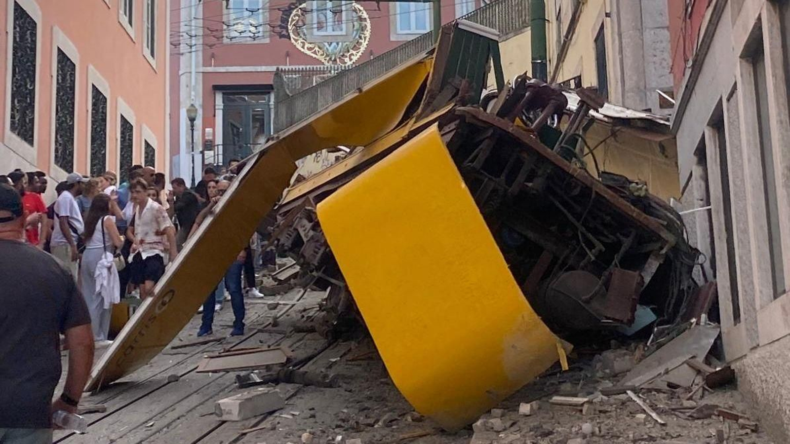 El funicular turístico, tras el accidente