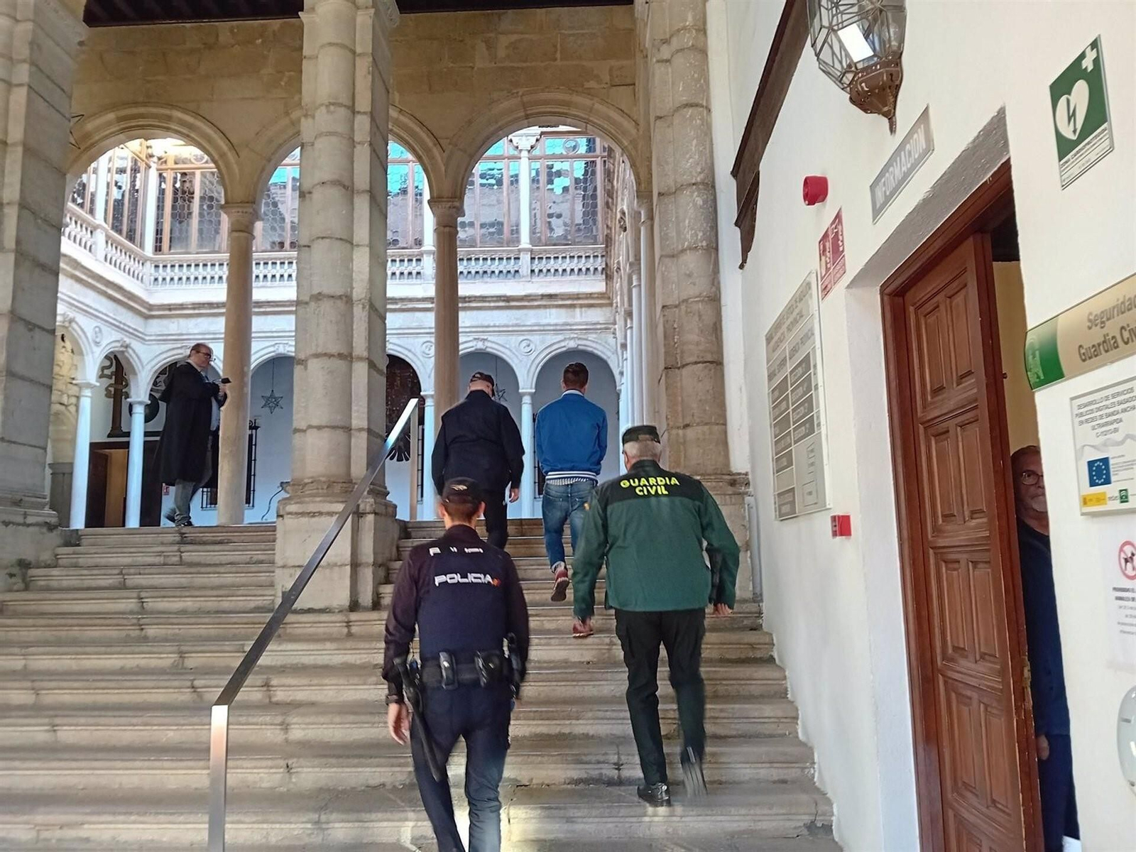 Interior de la Audiencia de Granada
