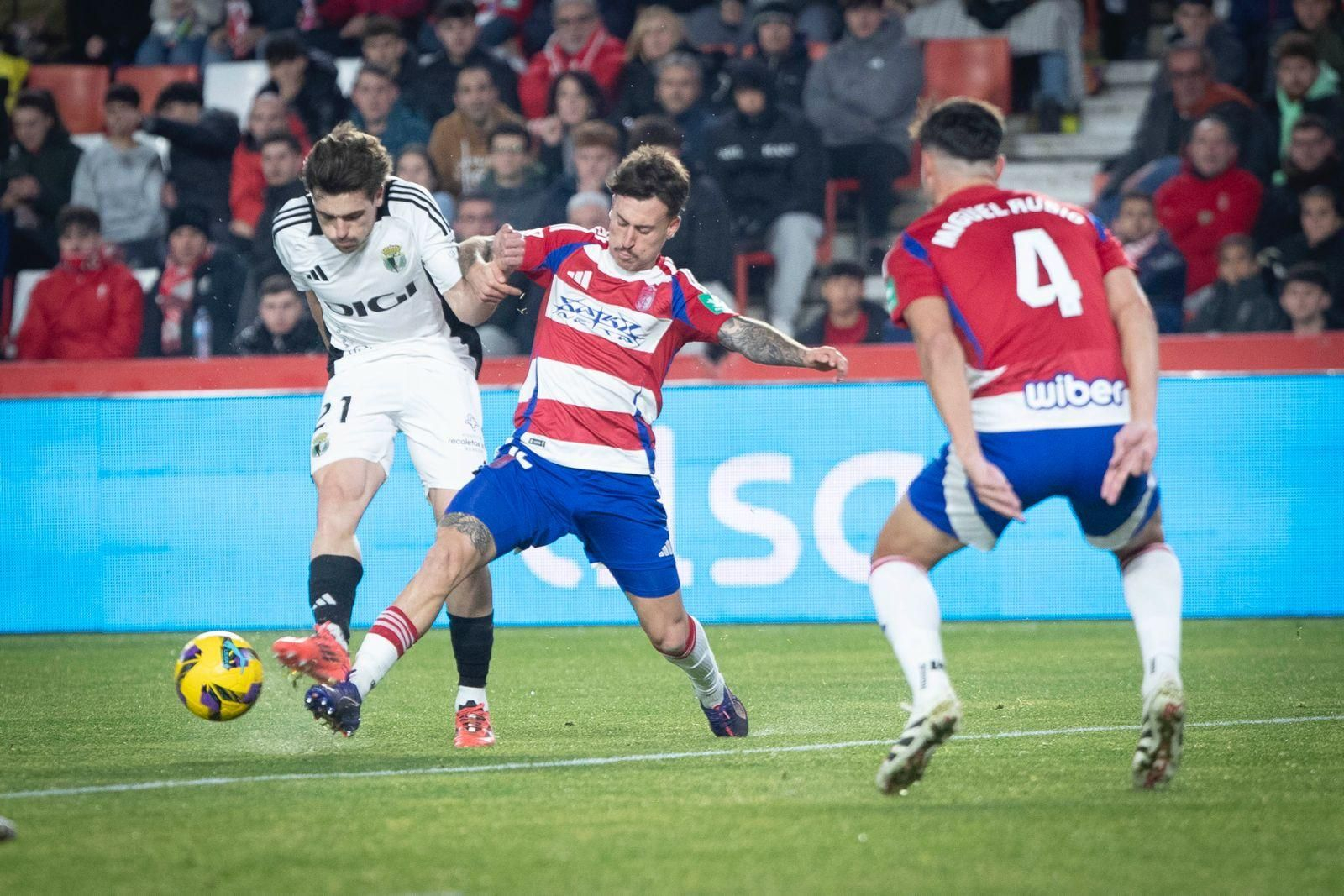 Las mejores imágenes del Granada-Burgos