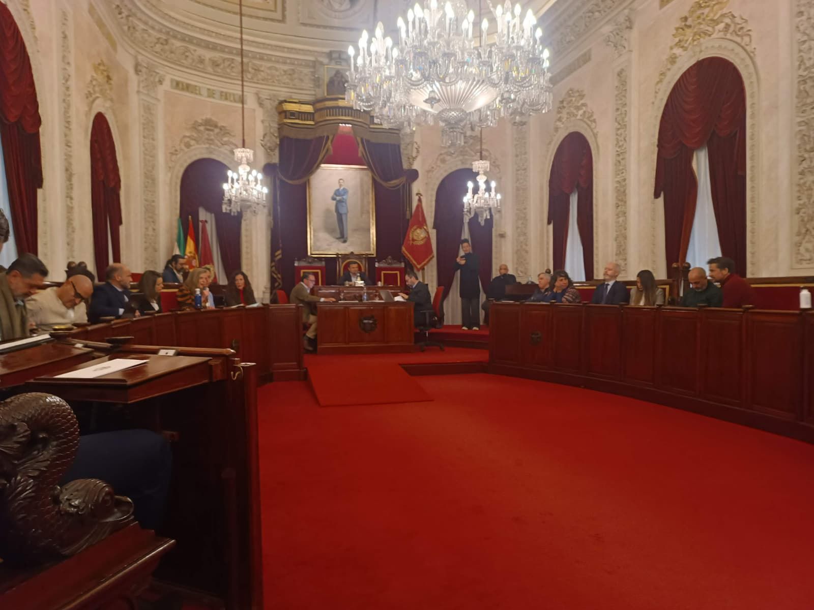 Una imagen del Pleno extraordinario del 30 de diciembre.