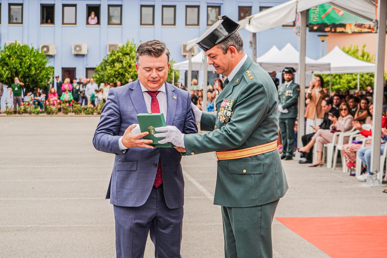Así fueron los actos en honor a la patrona de la Guardia Civil en Granada