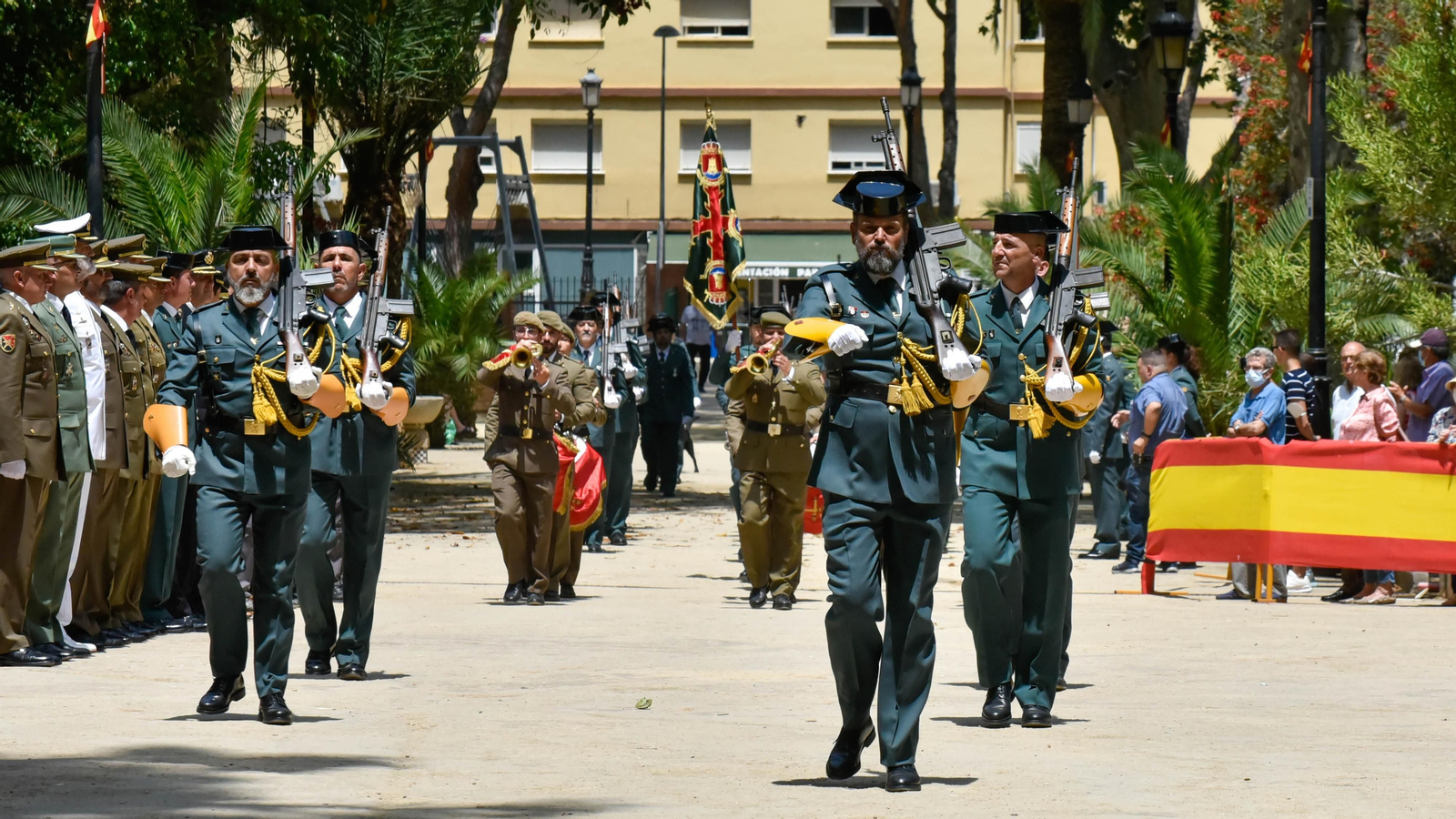 Las fotos del acto del 178 aniversario de la fundación  de la Guardia Civil