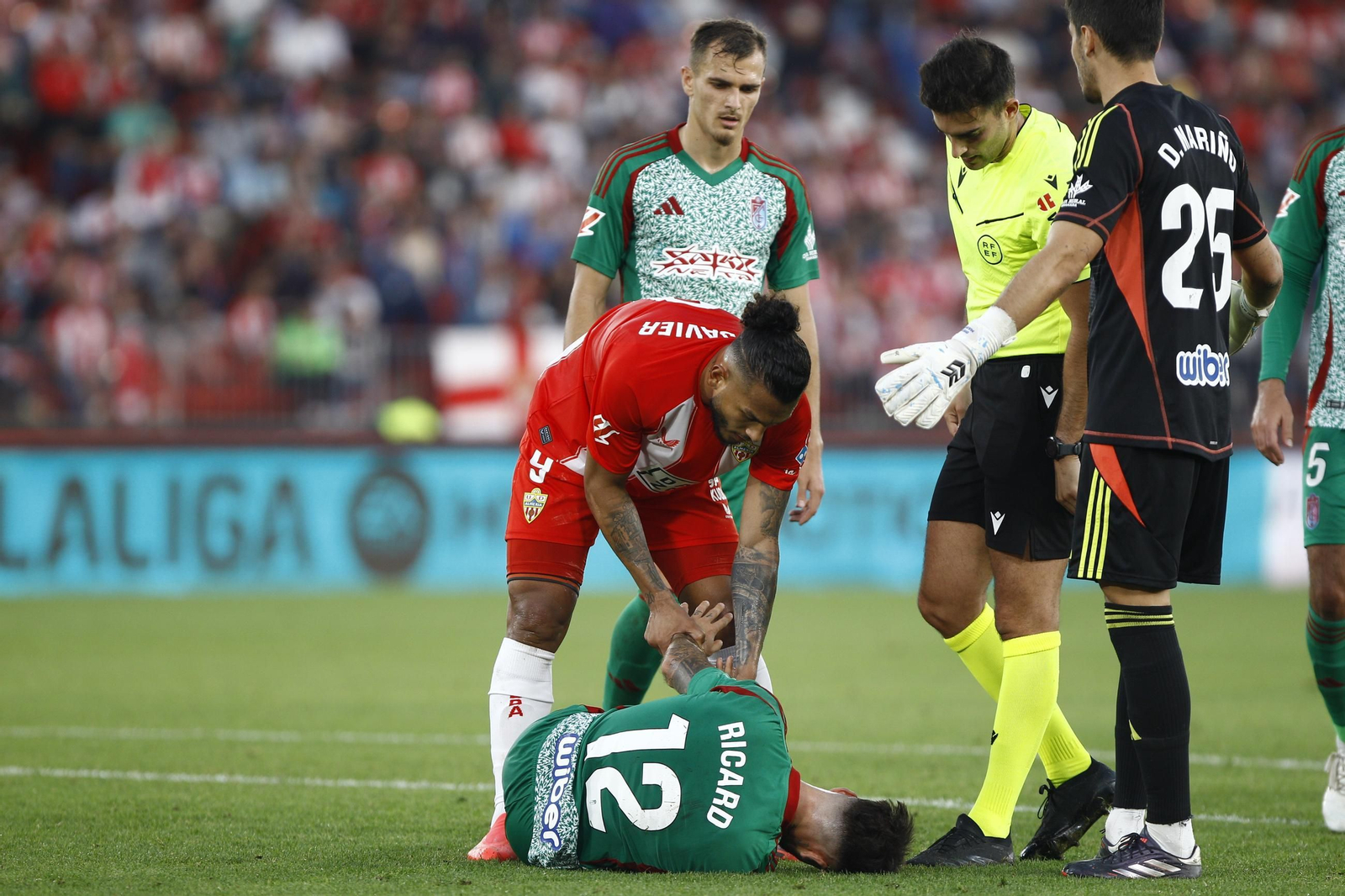 Las mejores imágenes del U.D. Almería-Granada C.F