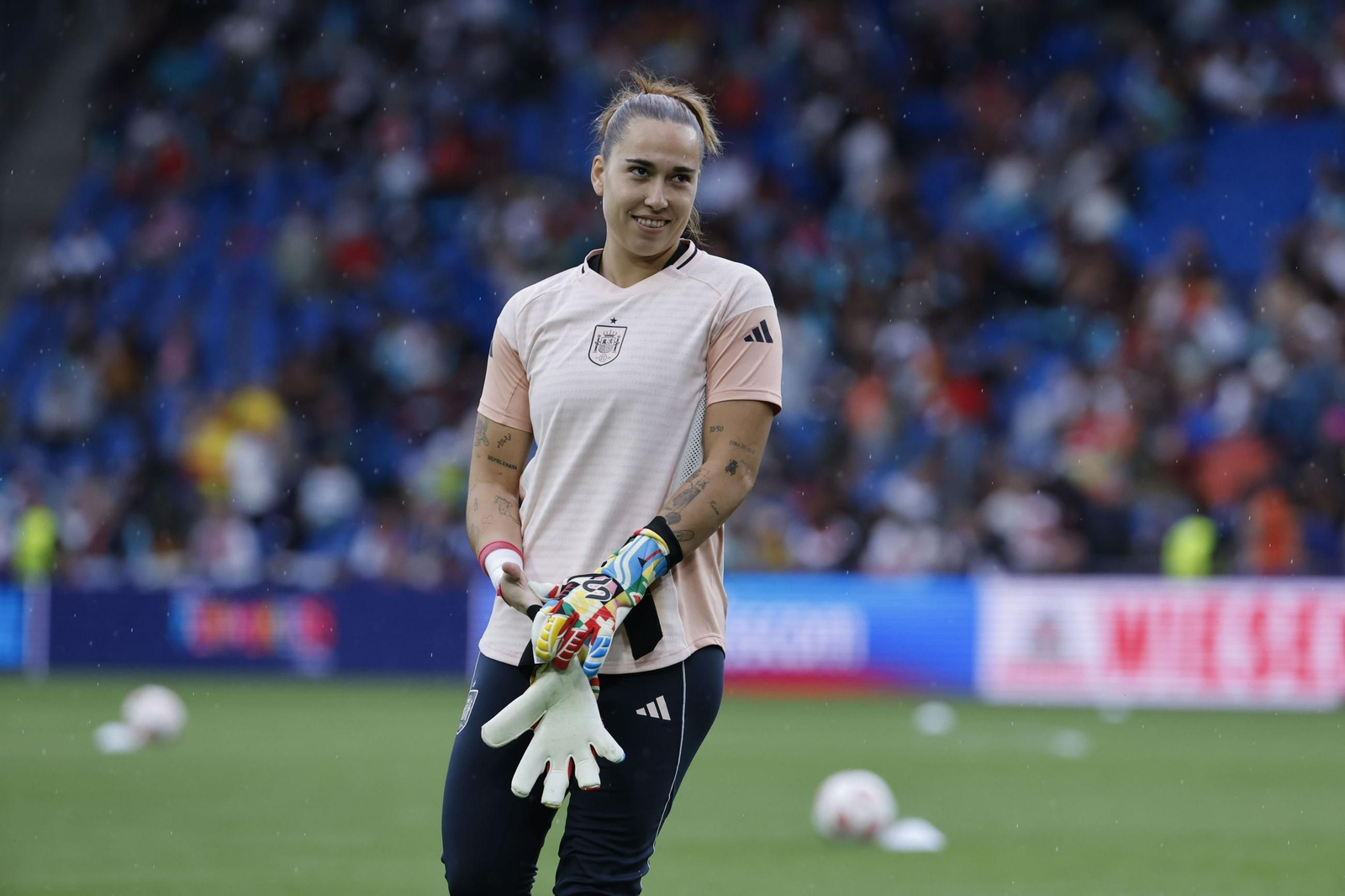 Las mejores imágenes de la final España - Inglaterra de la Eurocopa femenina