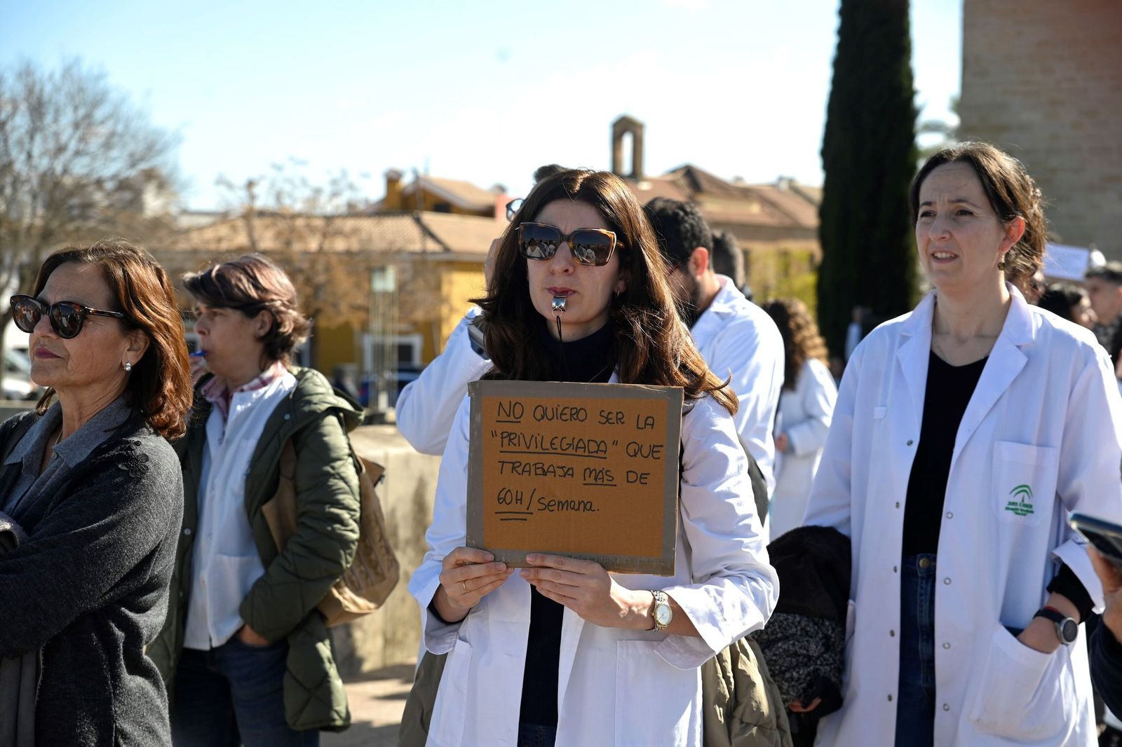 La Marcha de Batas Blancas de los Médicos de Córdoba