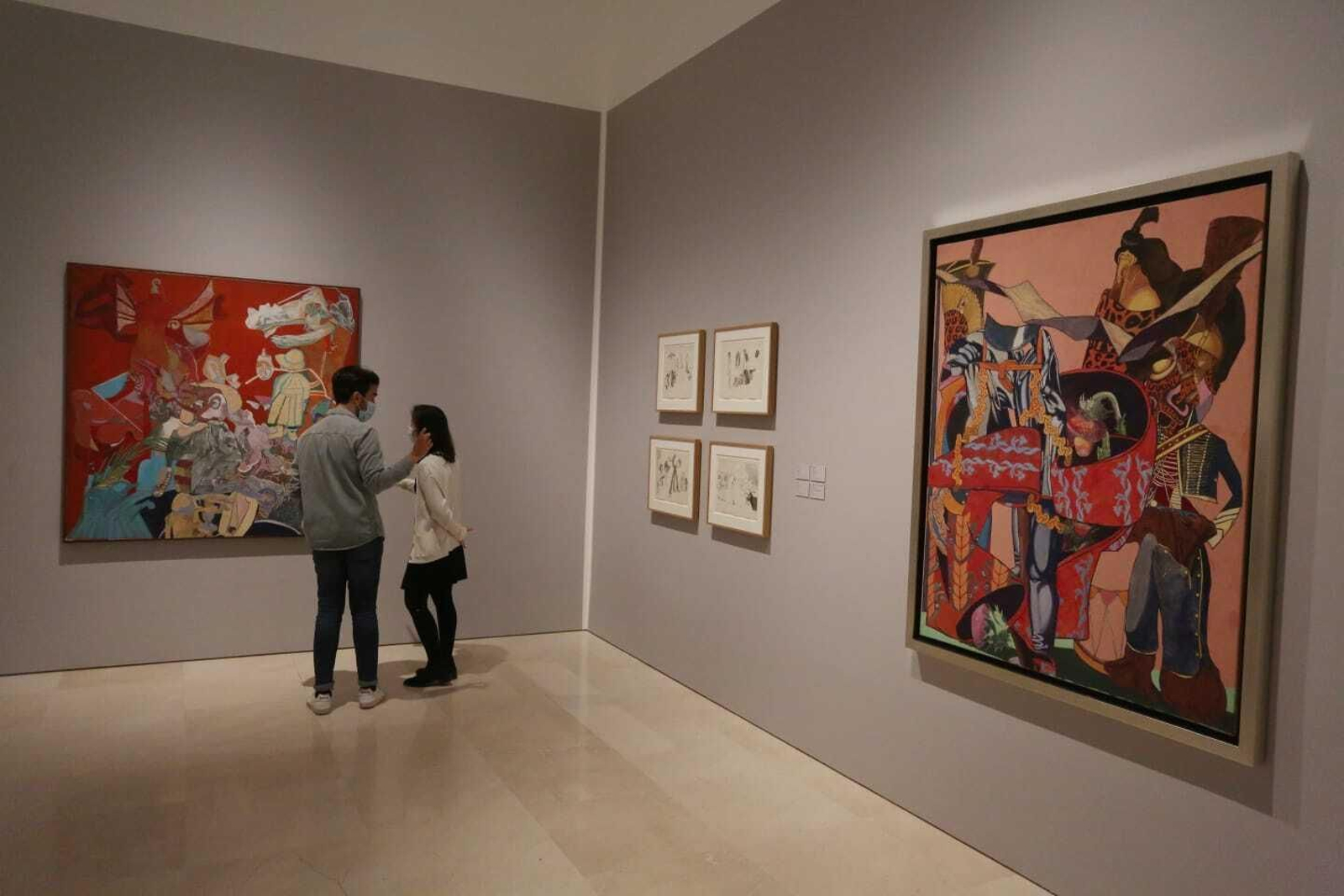 La exposición de la artista portuguesa Paula Rego en el Museo Picasso Málaga, en fotos