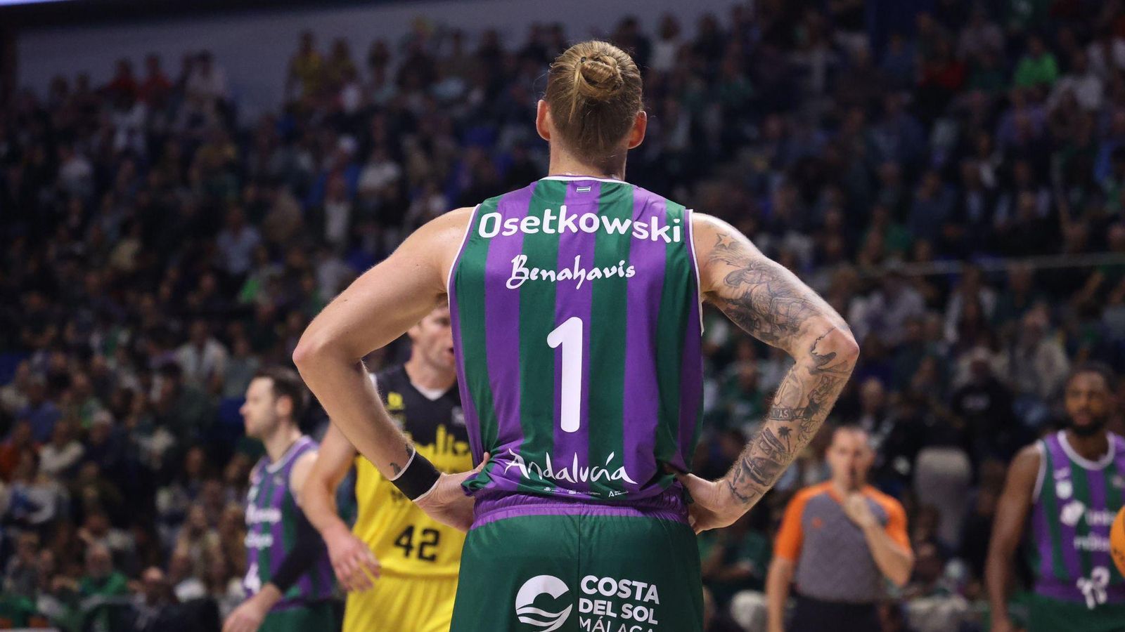 El Unicaja-La Laguna Tenerife, en fotos