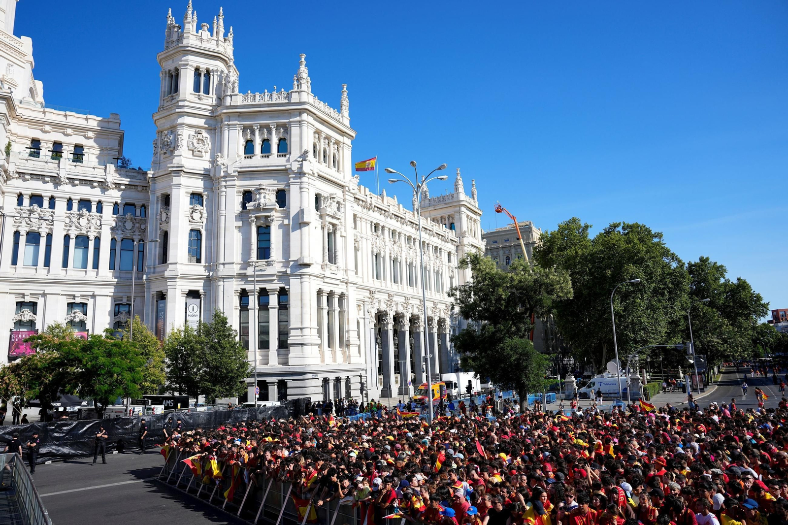 Las fotos de la celebración de España como campeona de la Eurocopa en Madrid
