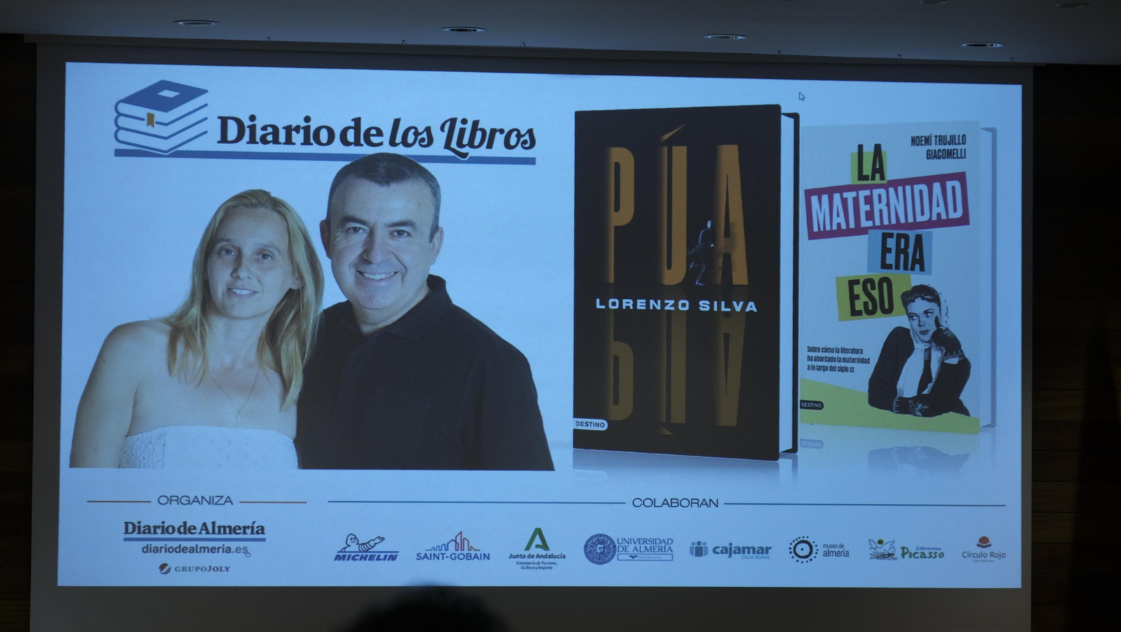 El Diario de los Libros con Lorenzo Silva y Noemí Trujillo, en Almería