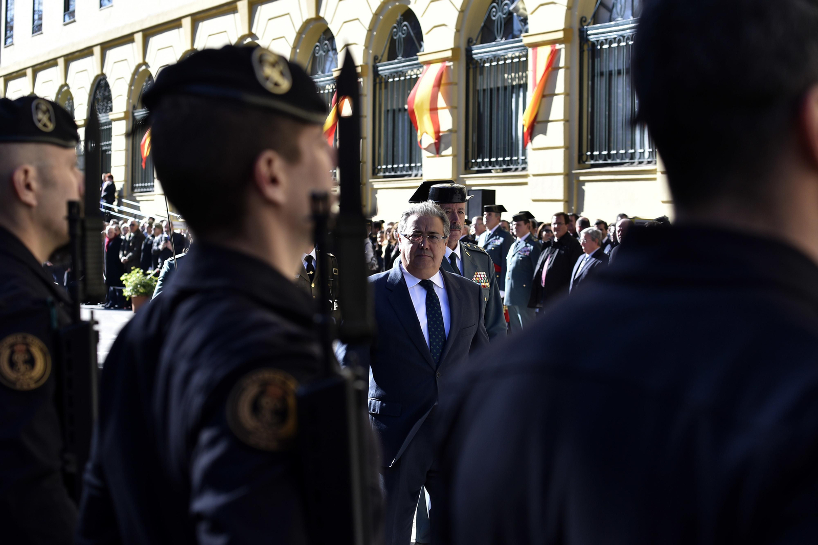La toma de posesión del nuevo jefe de la Guarcia Civil en Andalucía, en imágenes