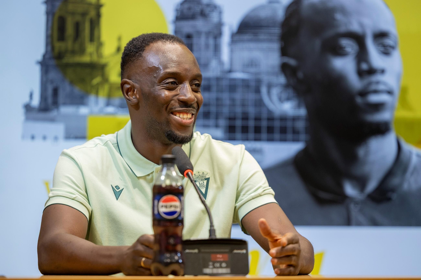 Yussi Diarra, la incorporación más reciente del Cádiz