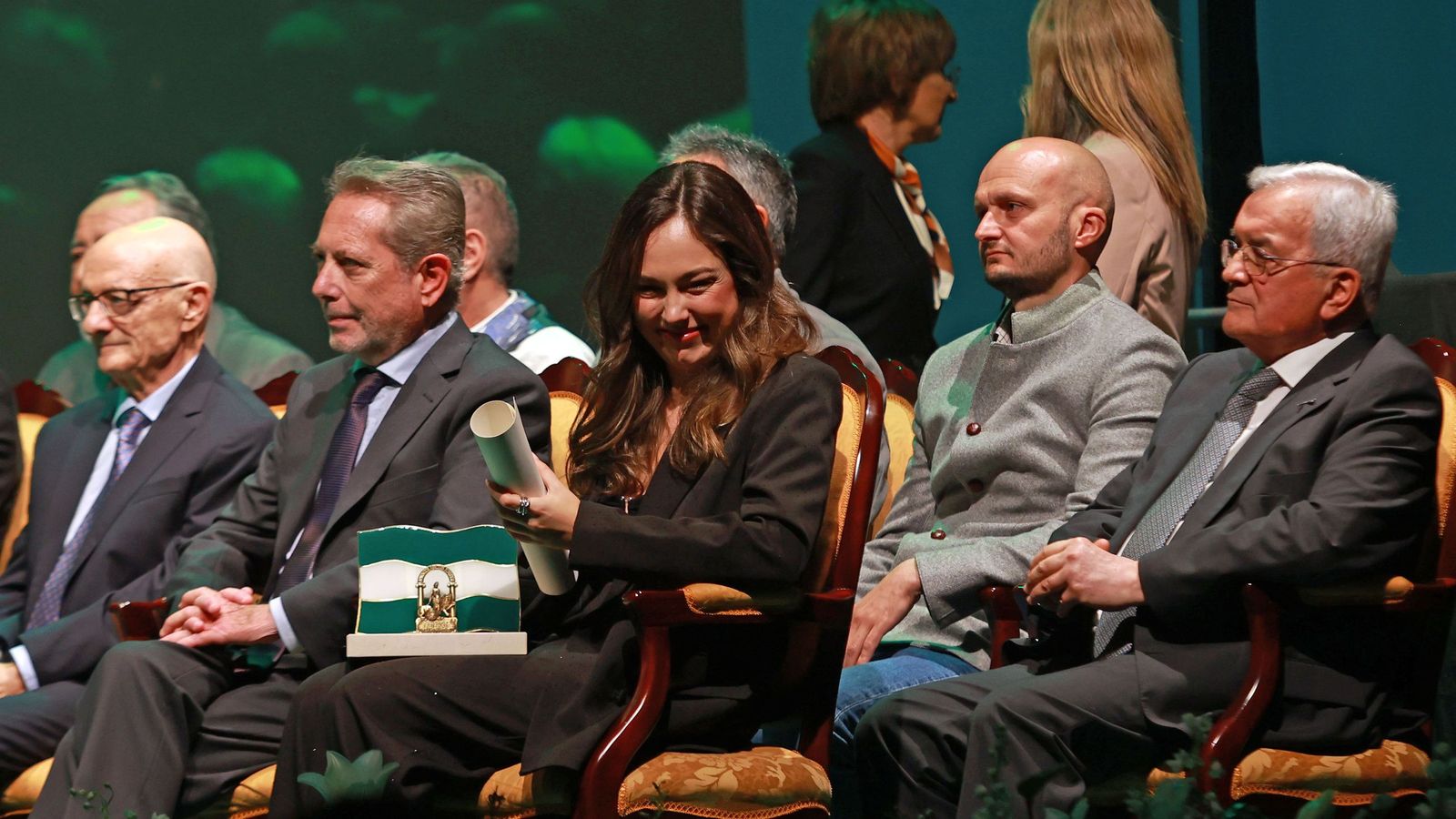 Imágenes de los premios Banderas de Andalucía de la Provincia de Cádiz en Jerez