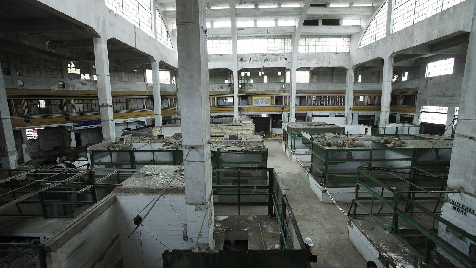 Aspecto actual del interior del edifico.