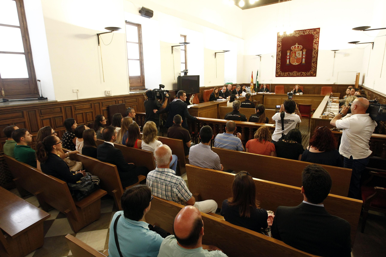 Un juicio con jurado popular.