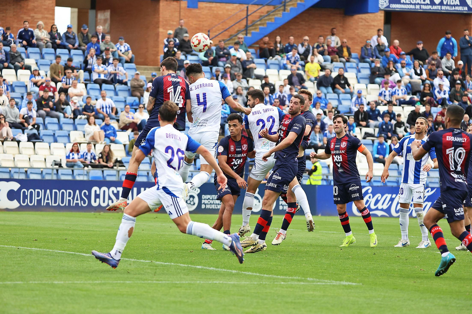 Las imágenes del Recreativo de Huelva - Yeclano Deportivo