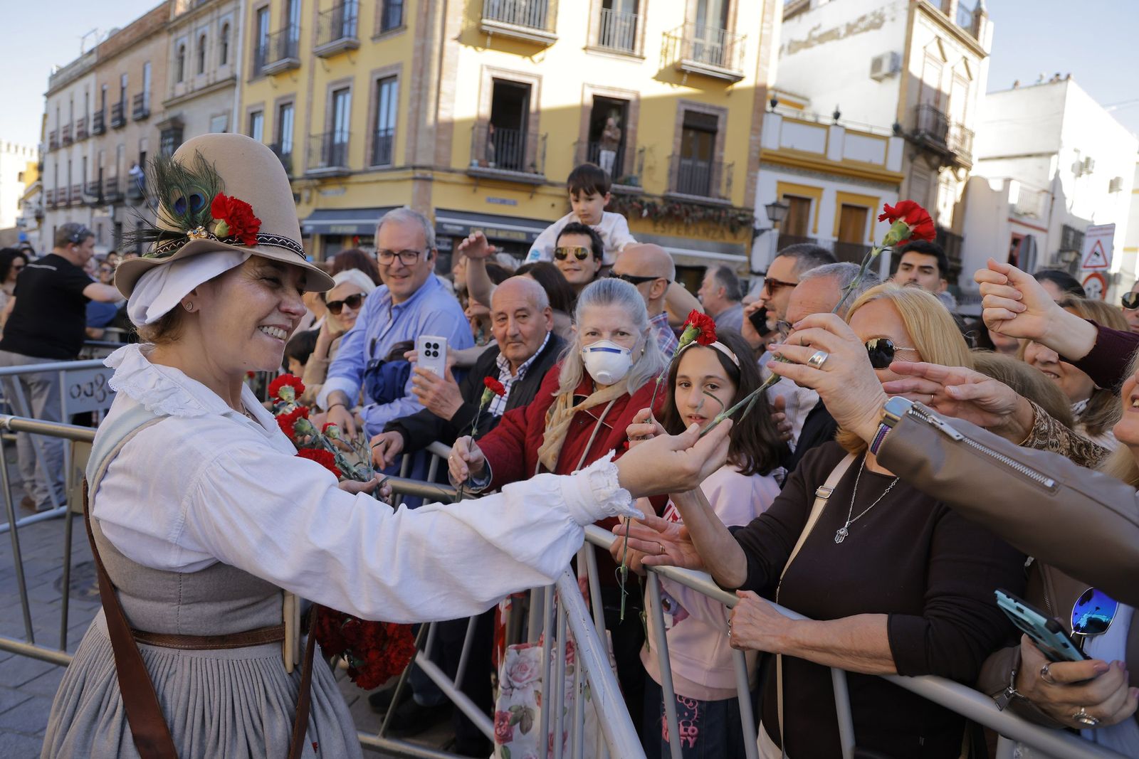 Desfile de Carlos V e Isabel de Portugal en Sevilla