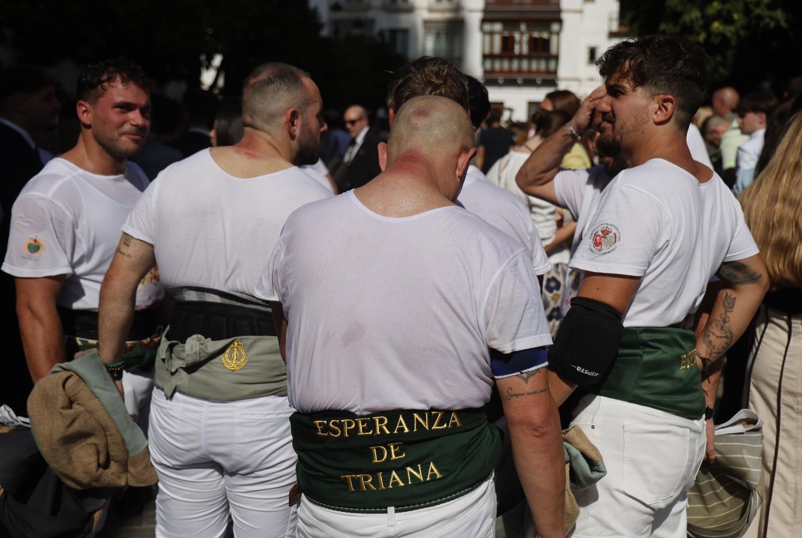 las imágenes de la procesión de la Esperanza de Triana a la Catedral
