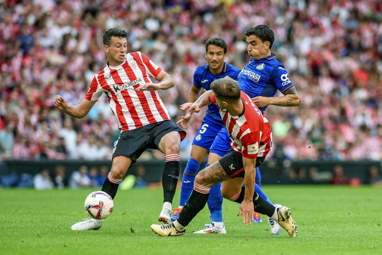 Las imágenes del Athletic - Getafe