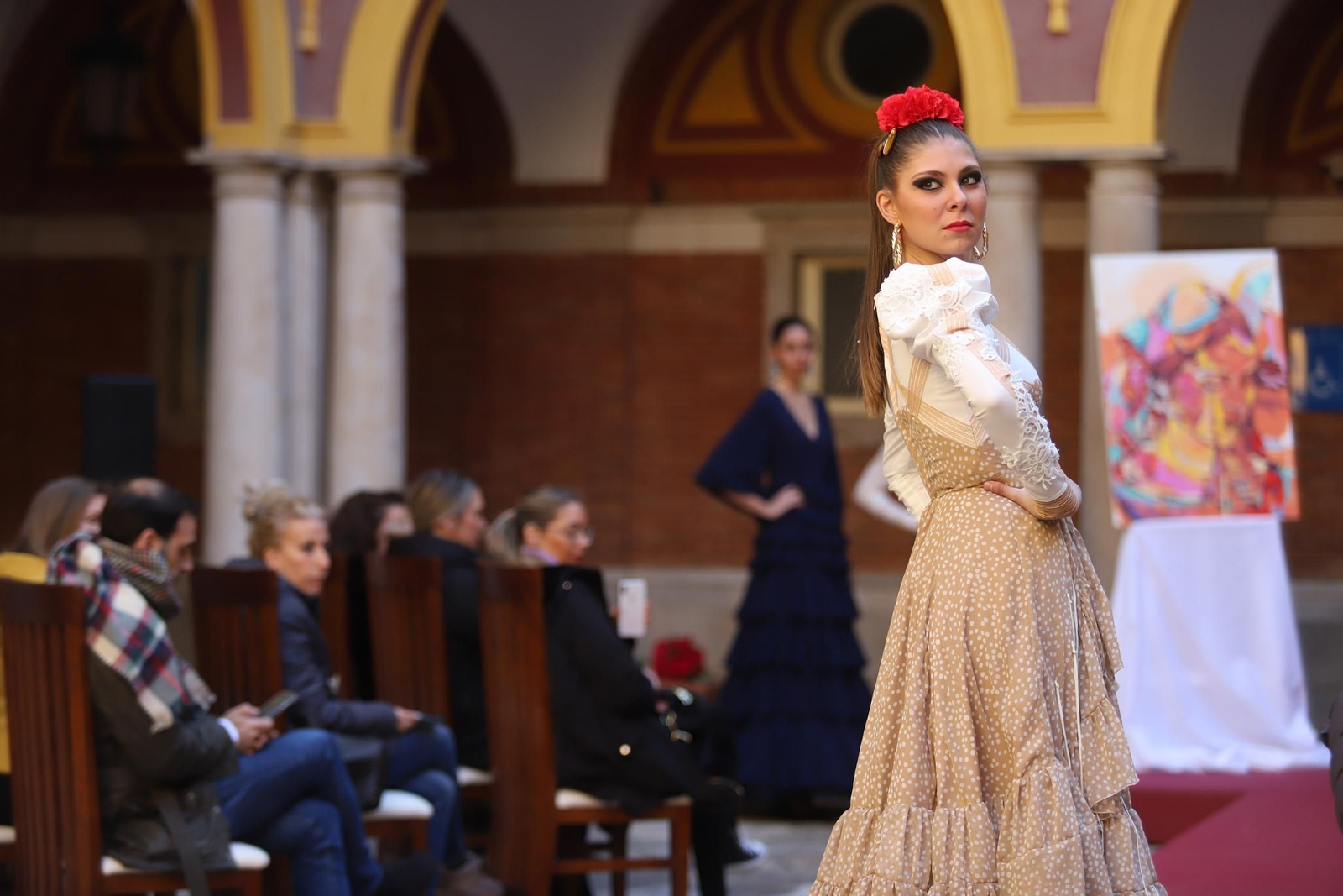 Imágenes de la presentación de la pasarela de moda 'Huelva Flamenca 2020'