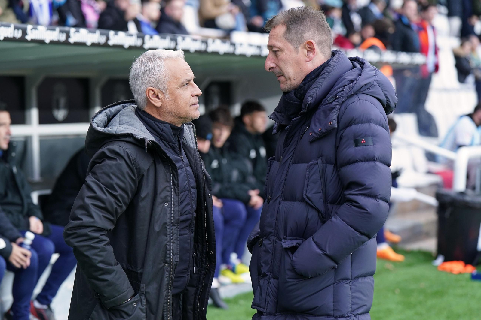 El Burgos-Málaga CF, en fotos