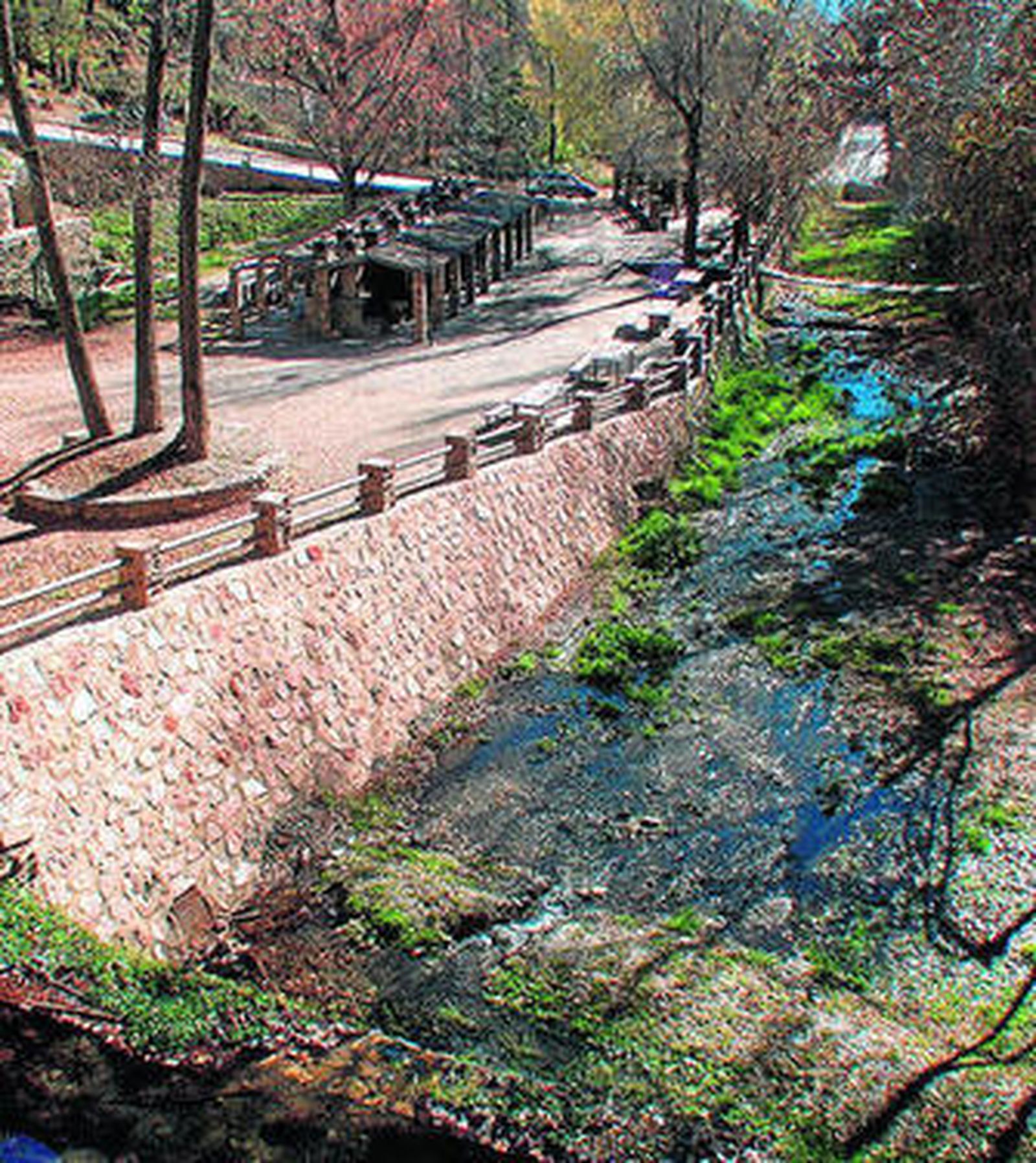 Área recreativa del Nacimiento en Laujar de Andarax.
