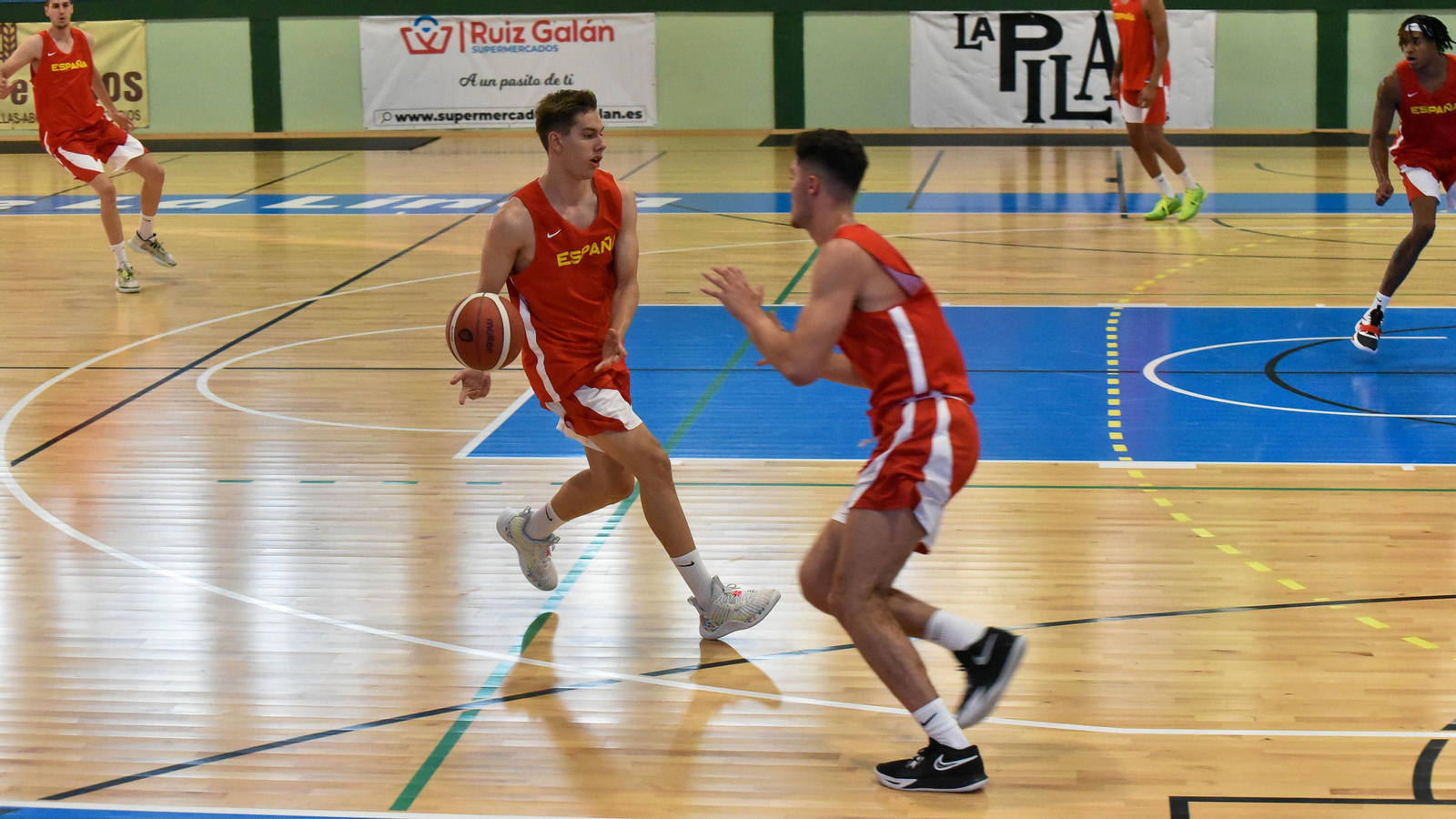 La selección española sub-20 de baloncesto ya se entrena en La Línea La selección española sub-20 de baloncesto ya se entrena en La Línea