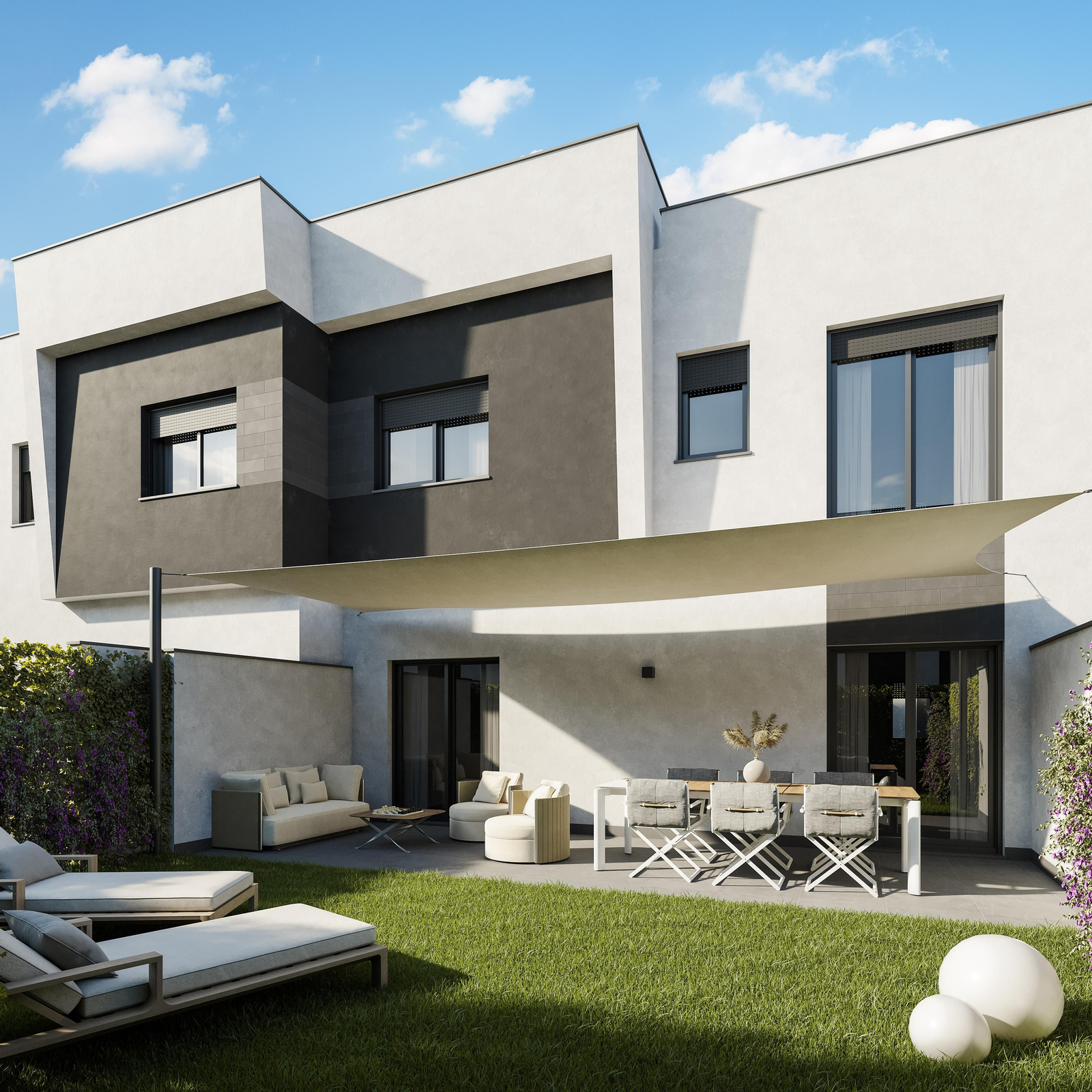 Recreación de la nueva promoción inmobiliaria de Alsan Homes en Pozoalbero. Recreación de la nueva promoción inmobiliaria de Alsan Homes en Pozoalbero.