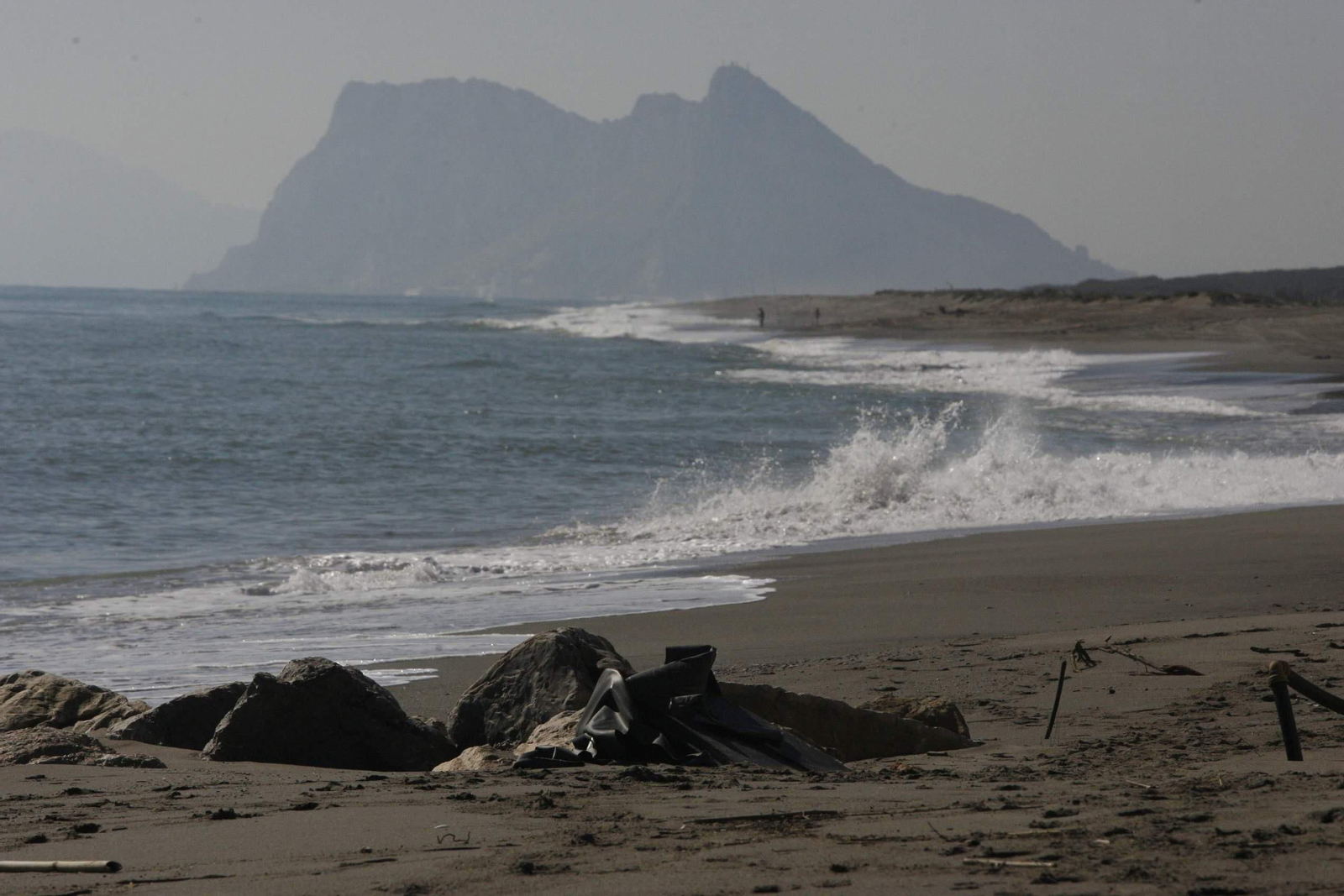 El litoral de San Roque, entre Sotogrande y Borondo.