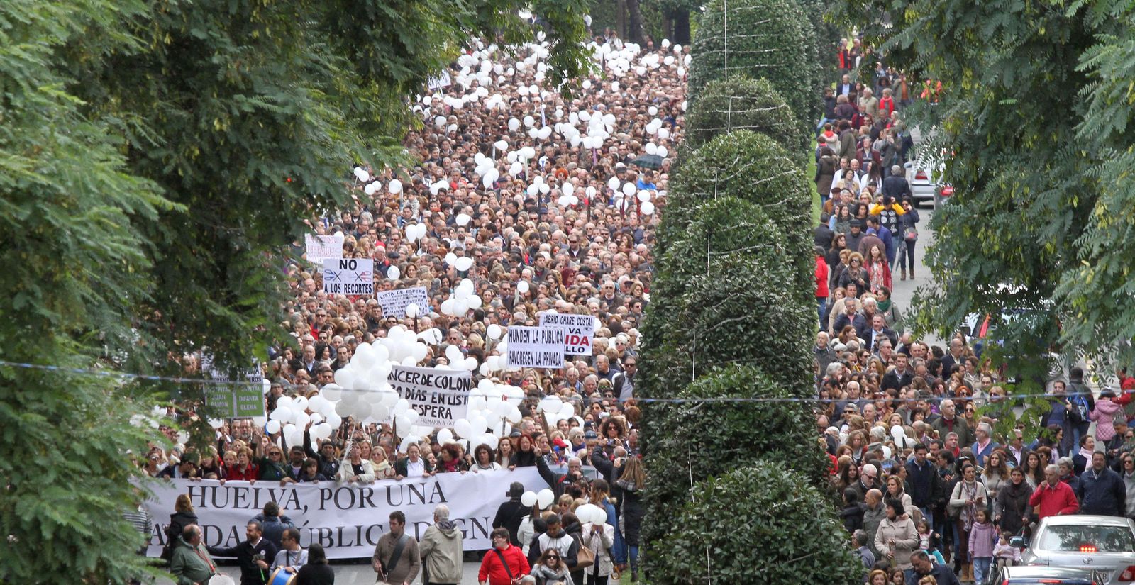 Manifestación por una sanidad pública digna