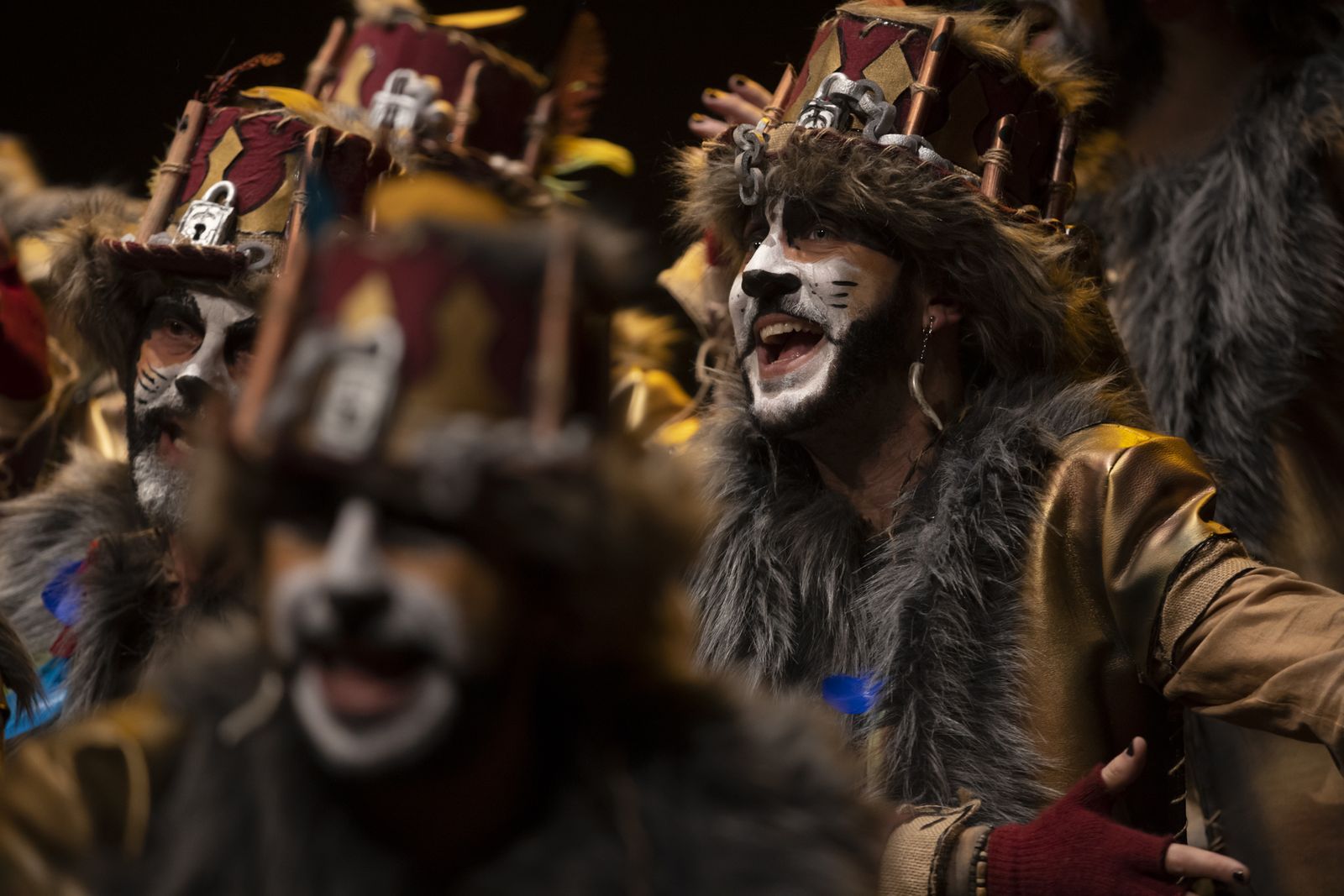 La última jornada de semifinales del Carnaval de Huelva, en imágenes