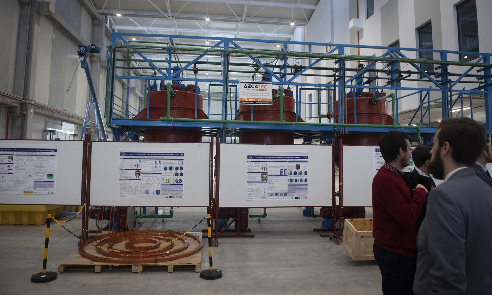 Imágenes de la presentación de Tokamak Smart